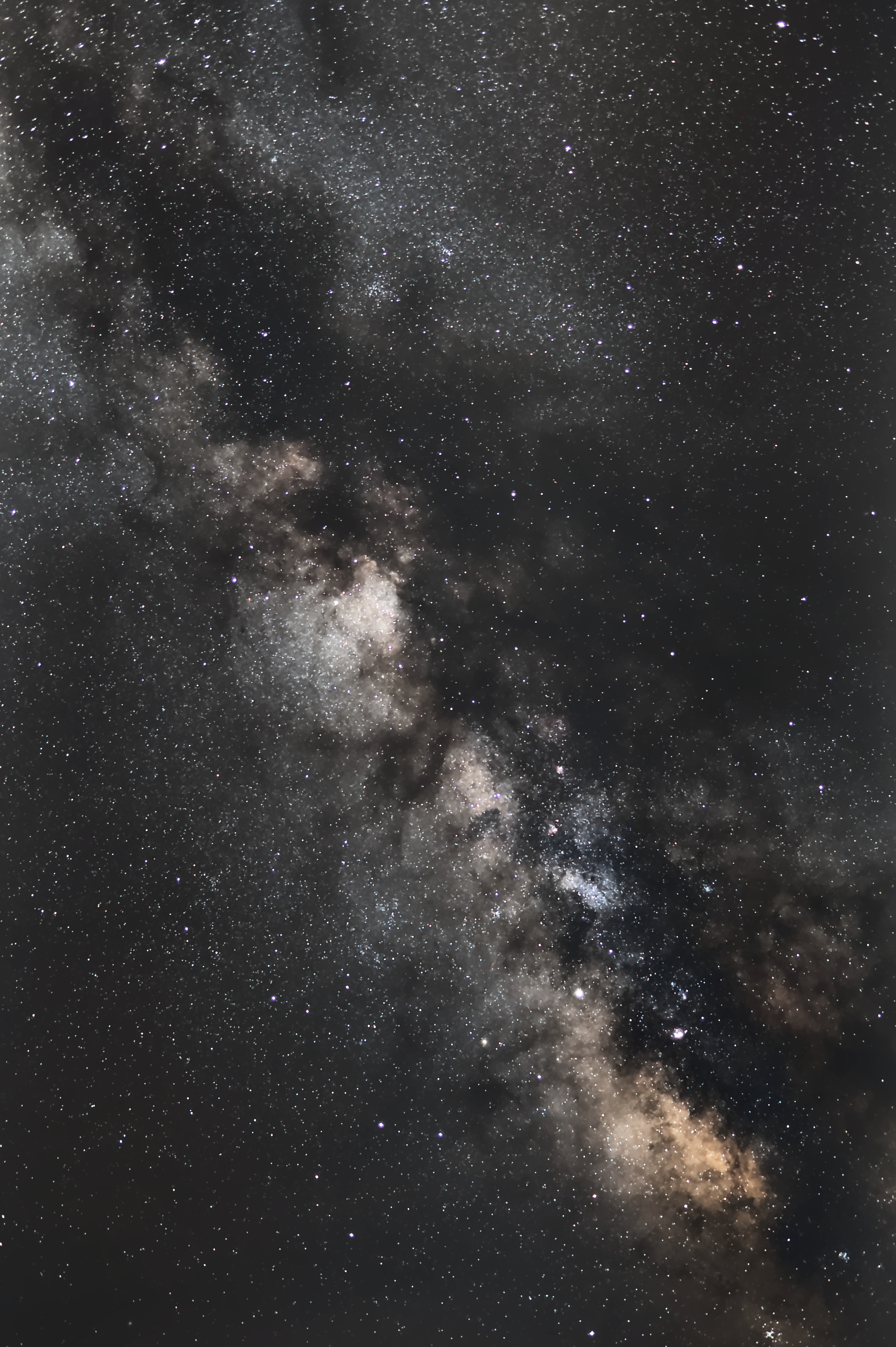universe, dark, stars, nebula Smartphone Background