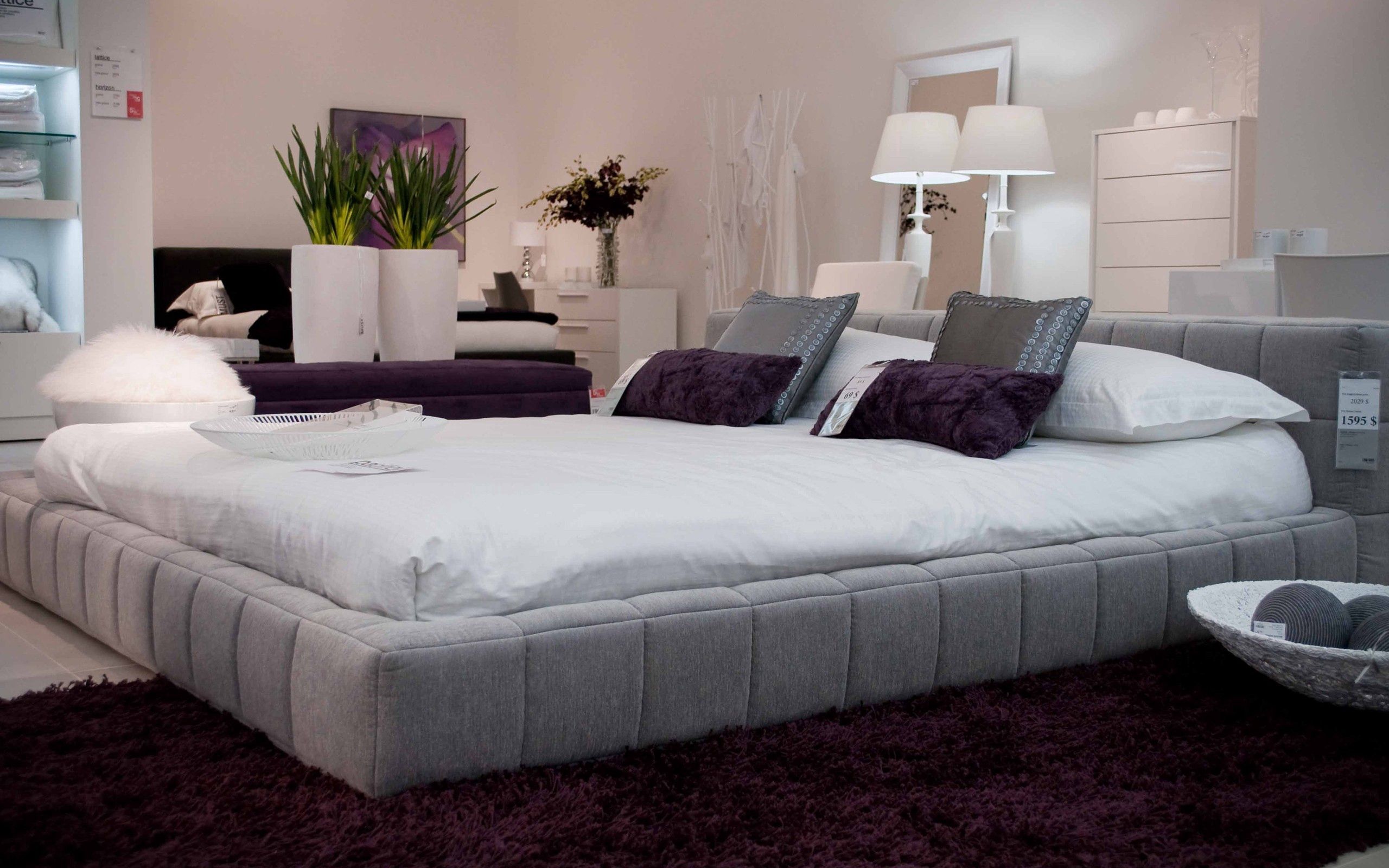 Download mobile wallpaper Bed, Miscellaneous, Interior, Room, Design, Miscellanea for free.