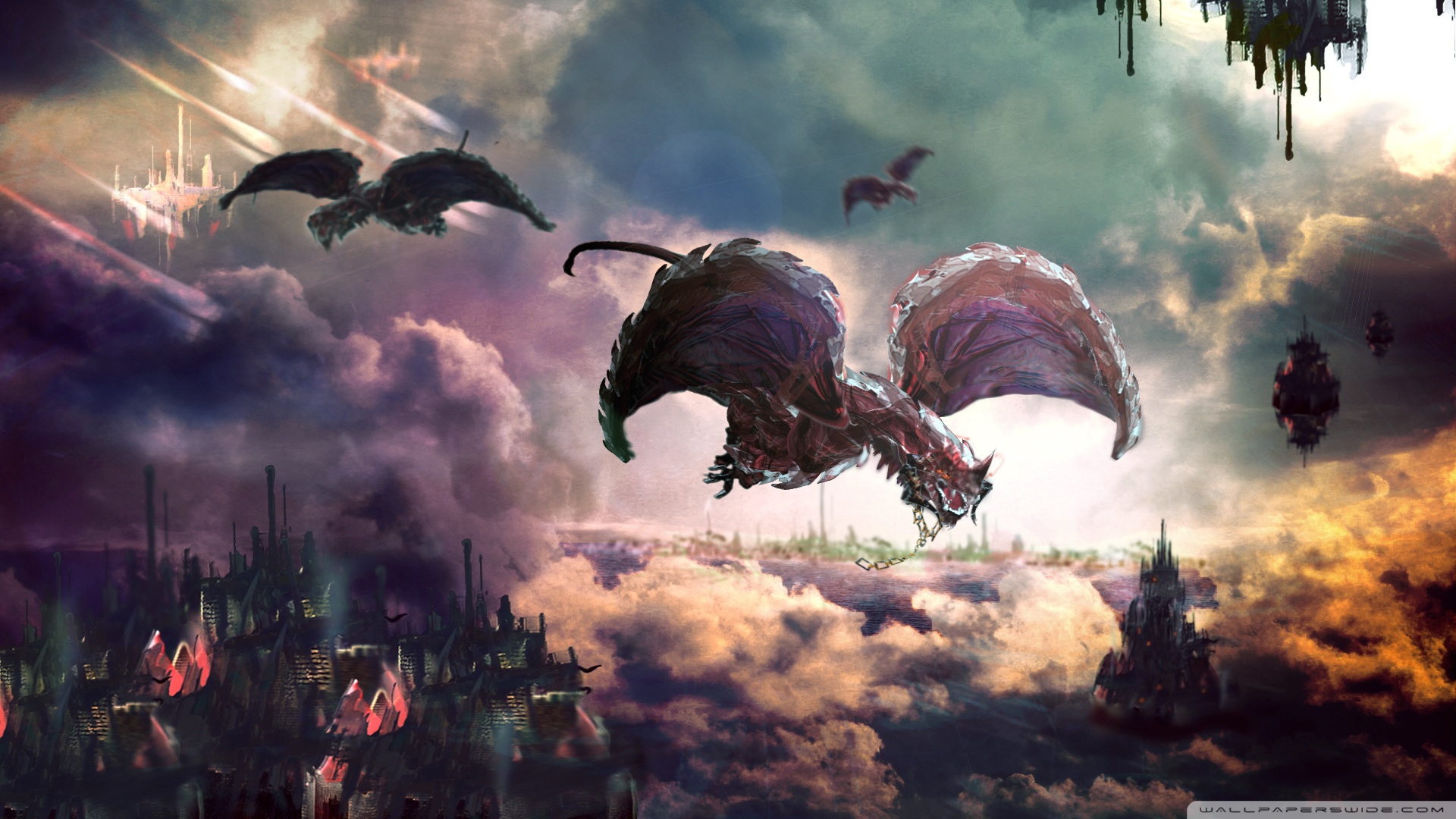 Free download wallpaper Fantasy, Dragon on your PC desktop