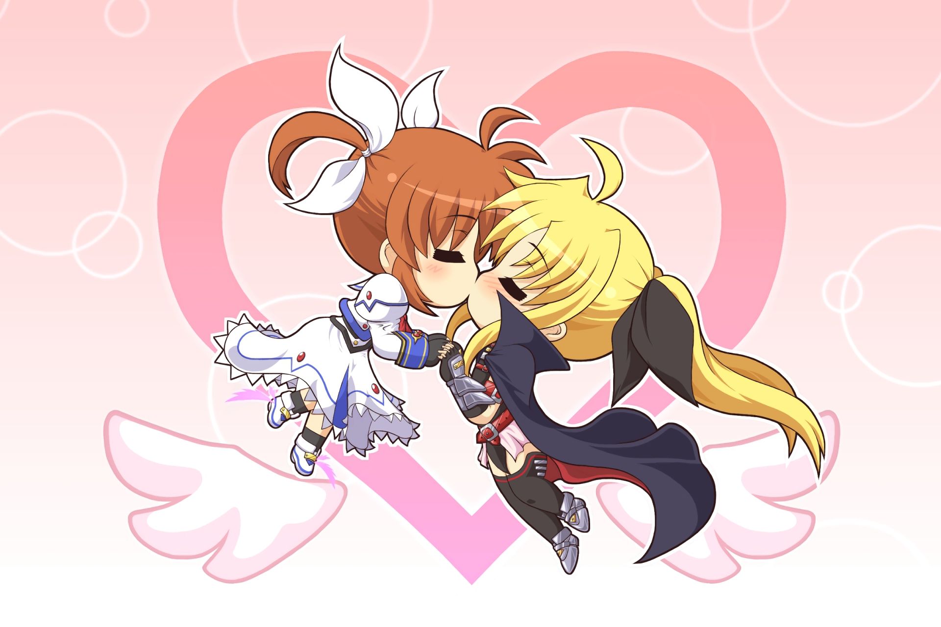 Handy-Wallpaper Animes, Mahou Shoujo Lyrical Nanoha kostenlos herunterladen.