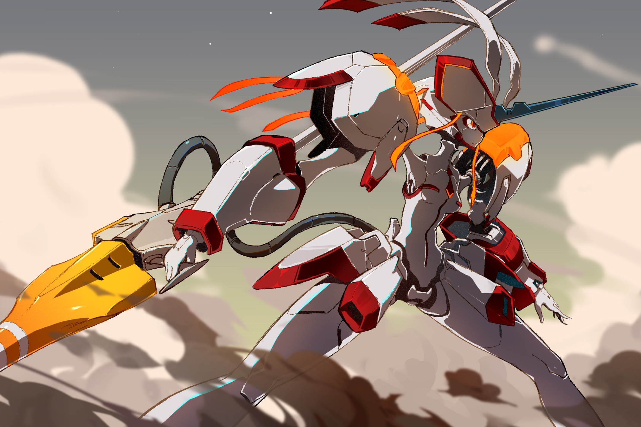 Free download wallpaper Anime, Darling In The Franxx, Strelizia (Darling In The Franxx) on your PC desktop