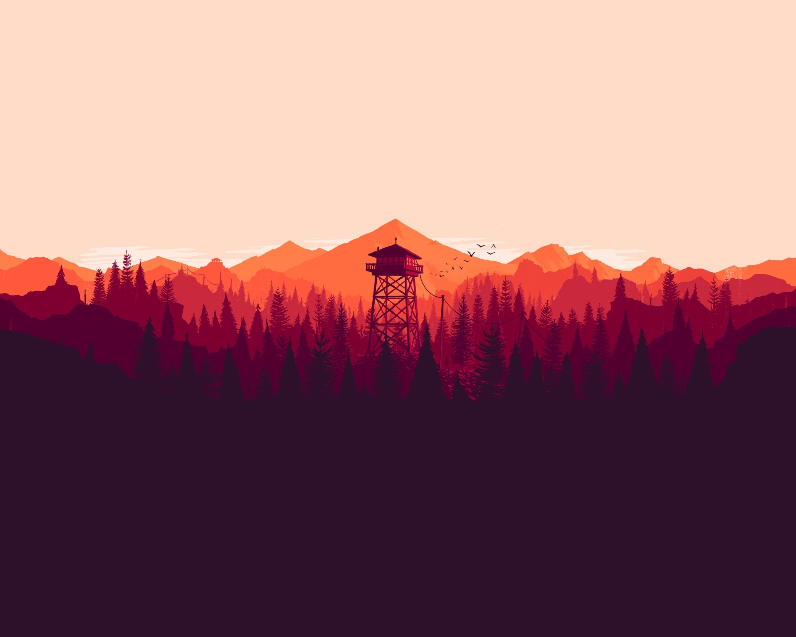 Free download wallpaper Tower, Video Game, Firewatch on your PC desktop