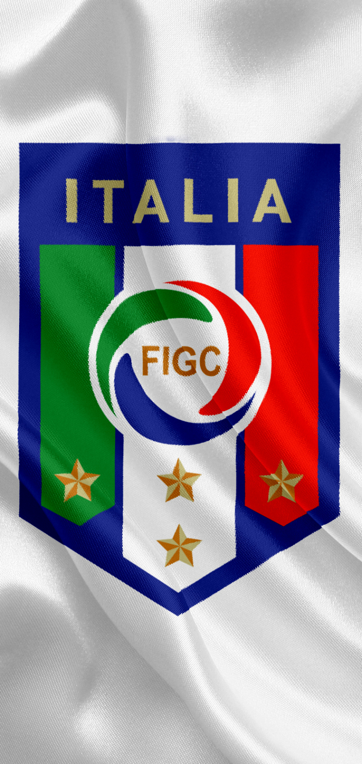 Скачати мобільні шпалери Спорт, Футбол, Італія, Логотип, Емблема, Збірна Італії З Футболу безкоштовно.
