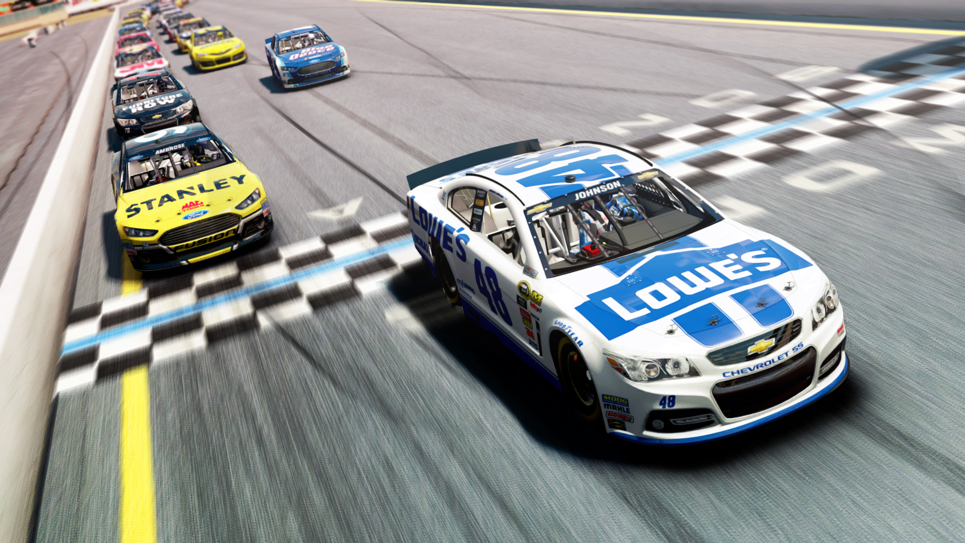 Download mobile wallpaper Nascar, Video Game for free.