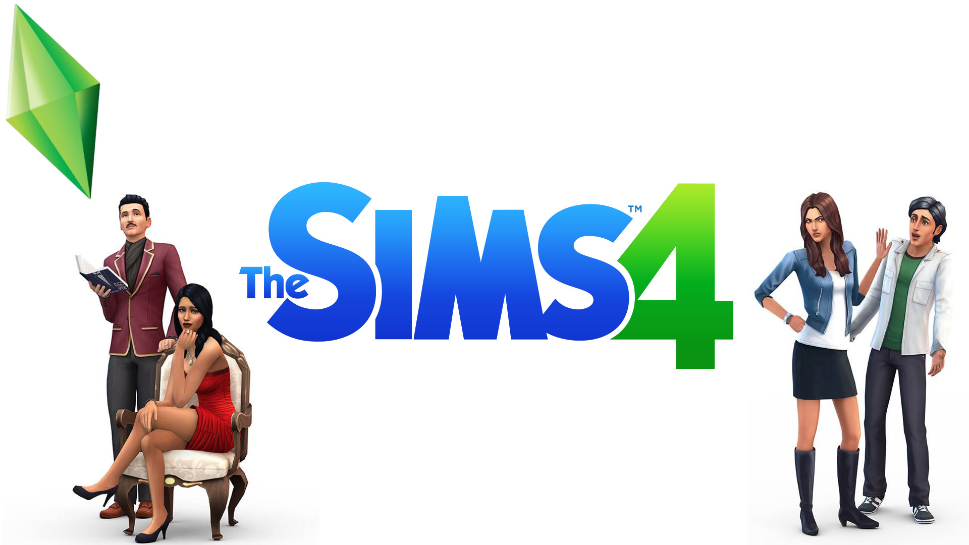 Laden Sie Die Sims 4 HD-Desktop-Hintergründe herunter