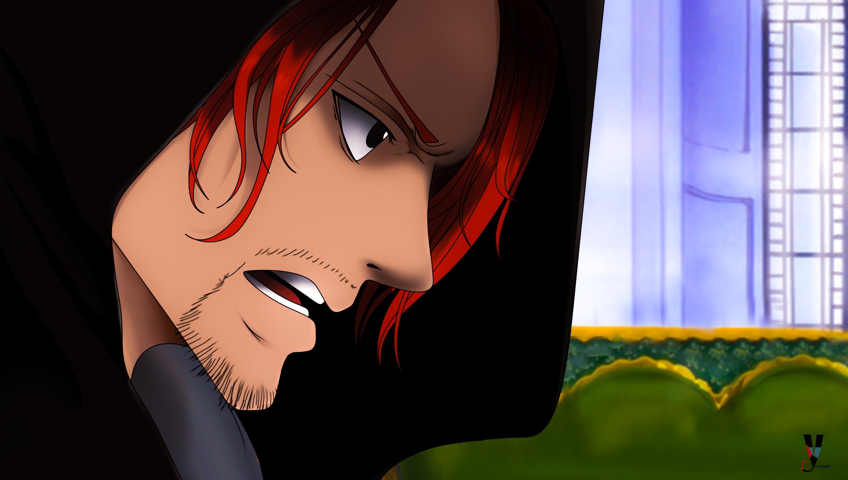 Laden Sie das Animes, Rote Haare, One Piece, Schäfte (Einteilig)-Bild kostenlos auf Ihren PC-Desktop herunter