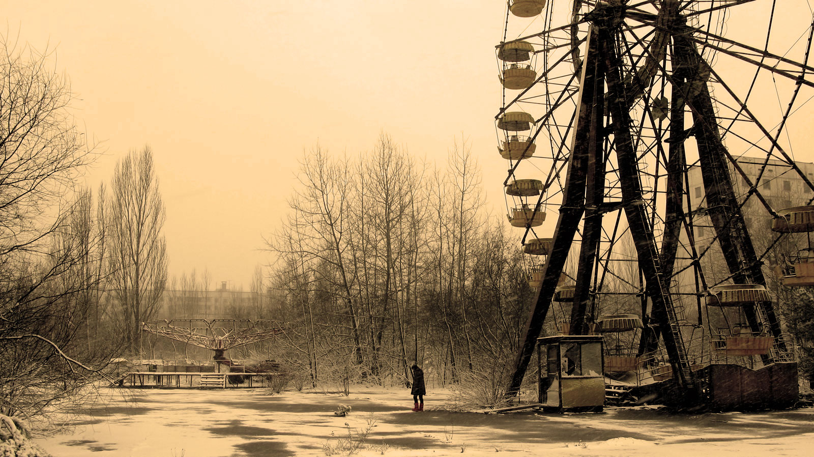 chernobyl, man made, ferris wheel