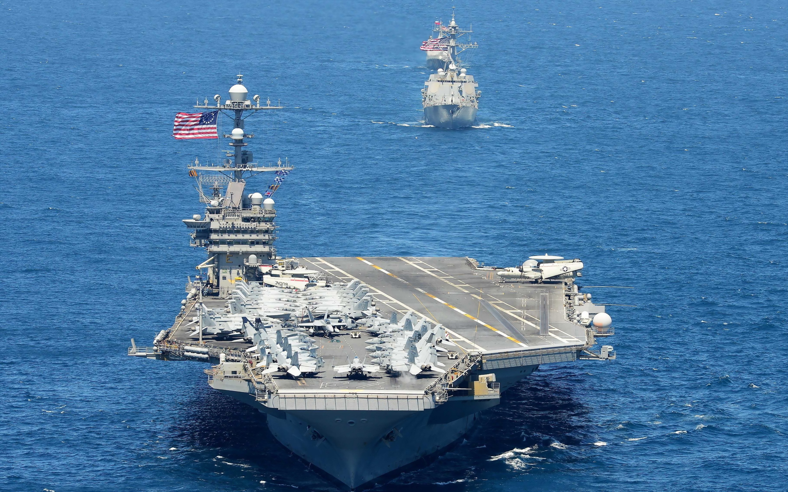 military, uss george washington (cvn 73), aircraft carrier, jet fighter, navy, warship, warships