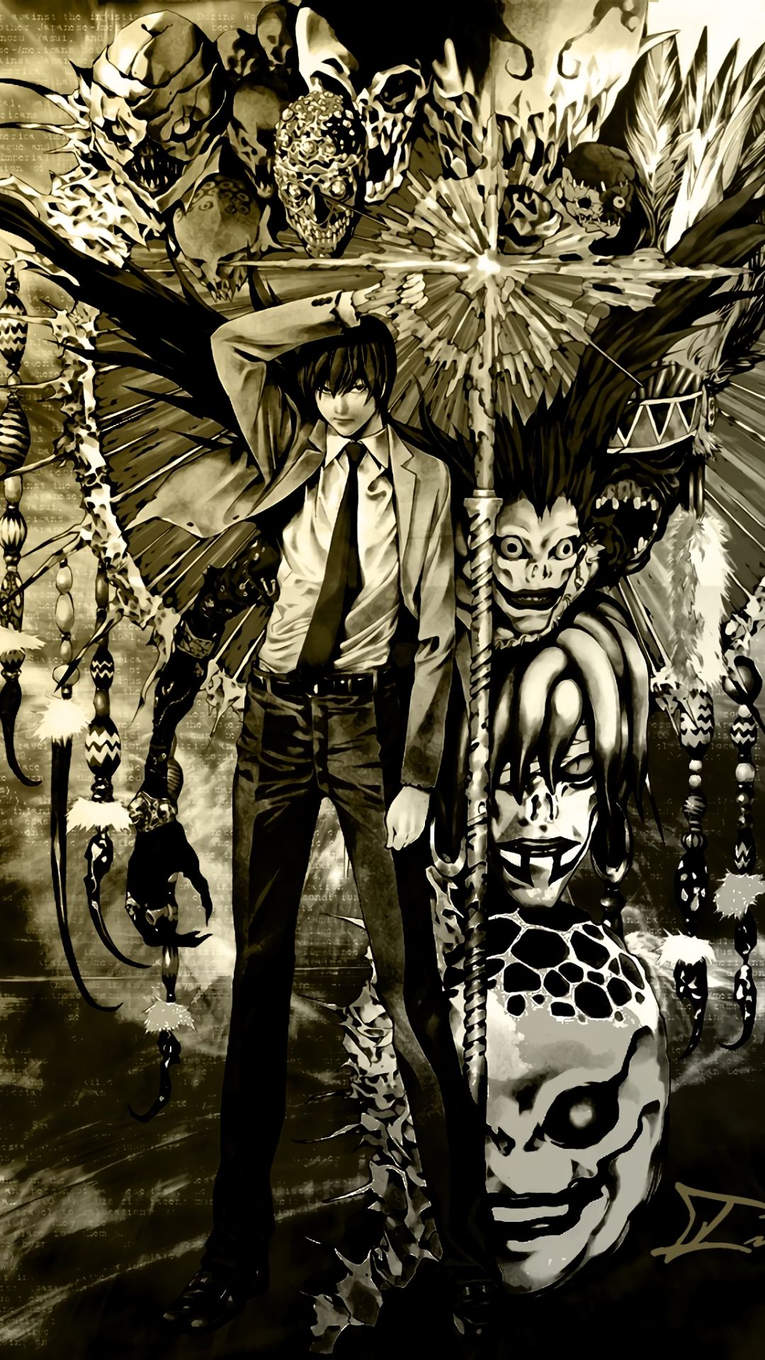 Handy-Wallpaper Death Note, Animes kostenlos herunterladen.