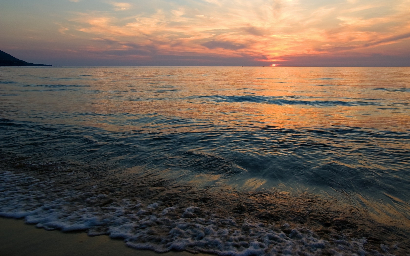 Laden Sie das Sunset, Sky, Sea, Landschaft-Bild kostenlos auf Ihren PC-Desktop herunter
