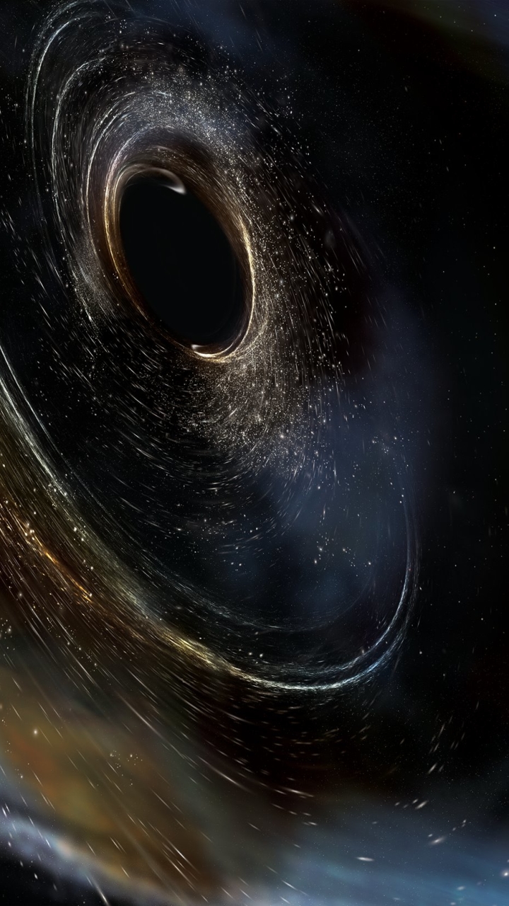 Download mobile wallpaper Stars, Space, Sci Fi, Black Hole for free.