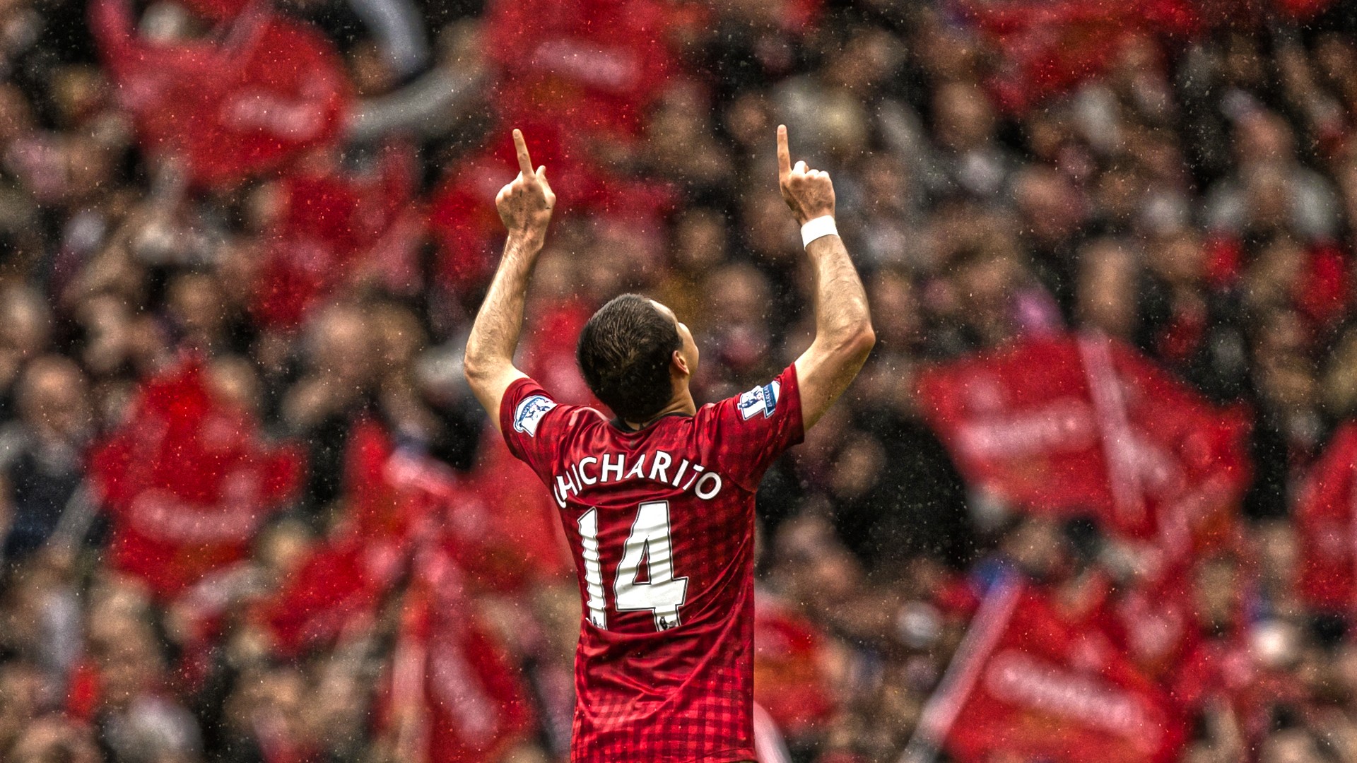Download mobile wallpaper Sports, Soccer, Manchester United F C, Javier Hernandez for free.