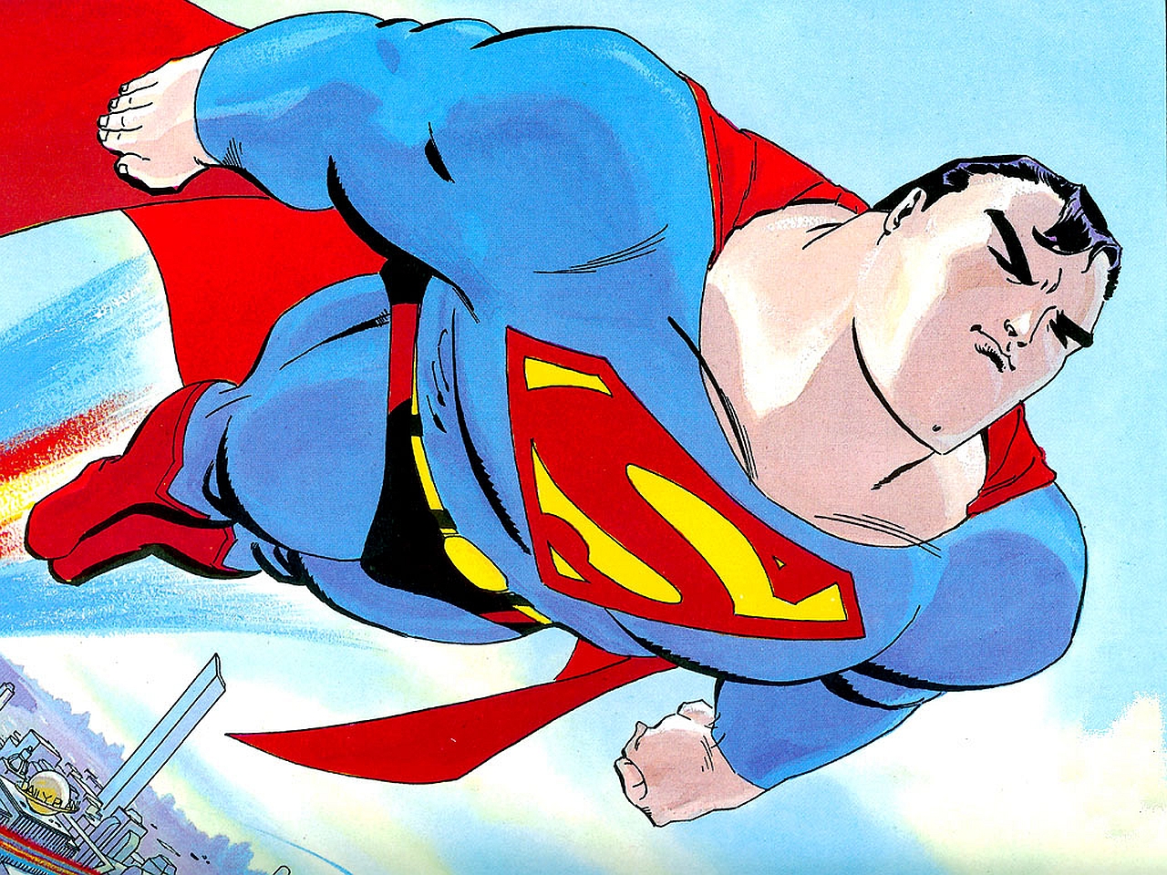 Handy-Wallpaper Comics, Superman Der Film kostenlos herunterladen.