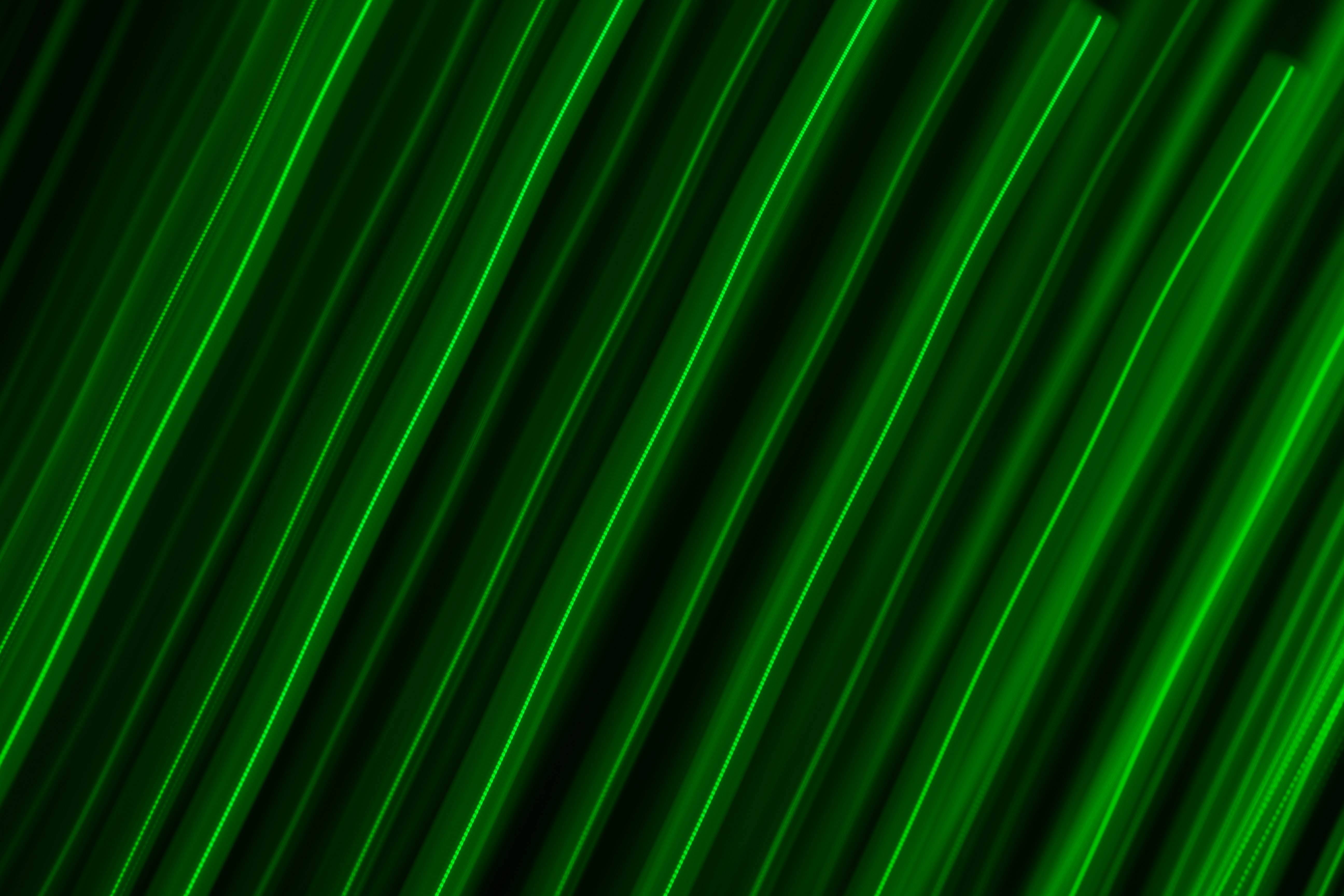 neon, abstract, green, lines, stripes, streaks, diagonal