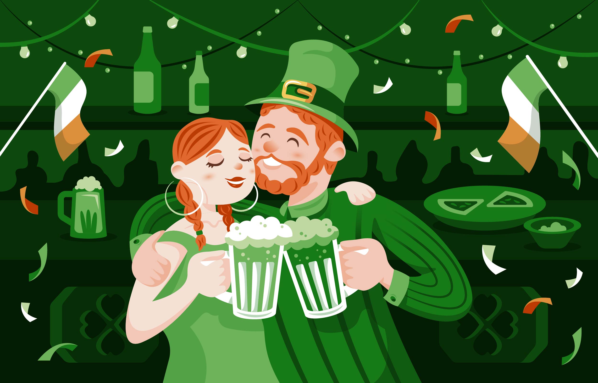 Laden Sie das Feiertage, Bier, St Patricks Day-Bild kostenlos auf Ihren PC-Desktop herunter