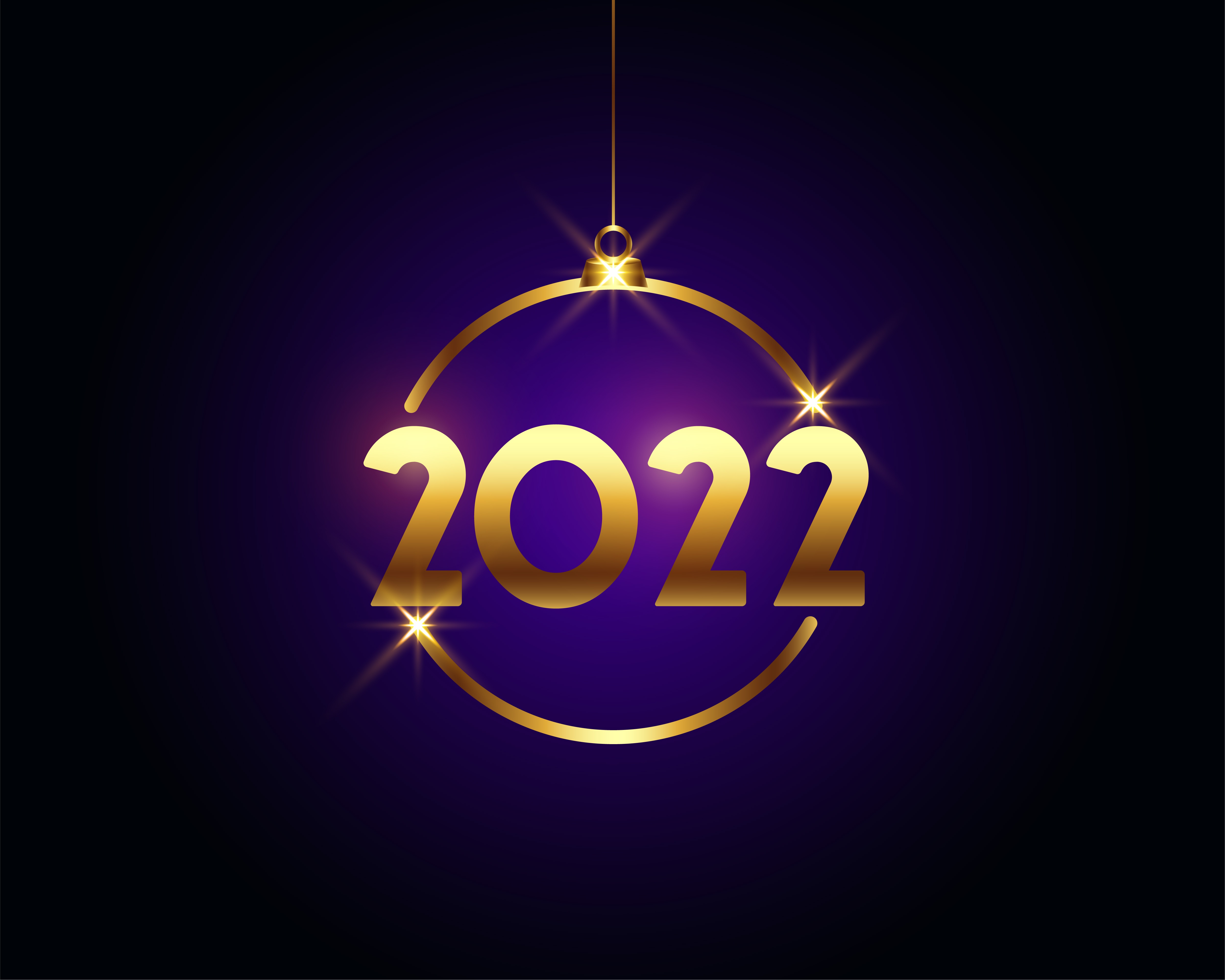 Download mobile wallpaper Holiday, New Year 2022 for free.