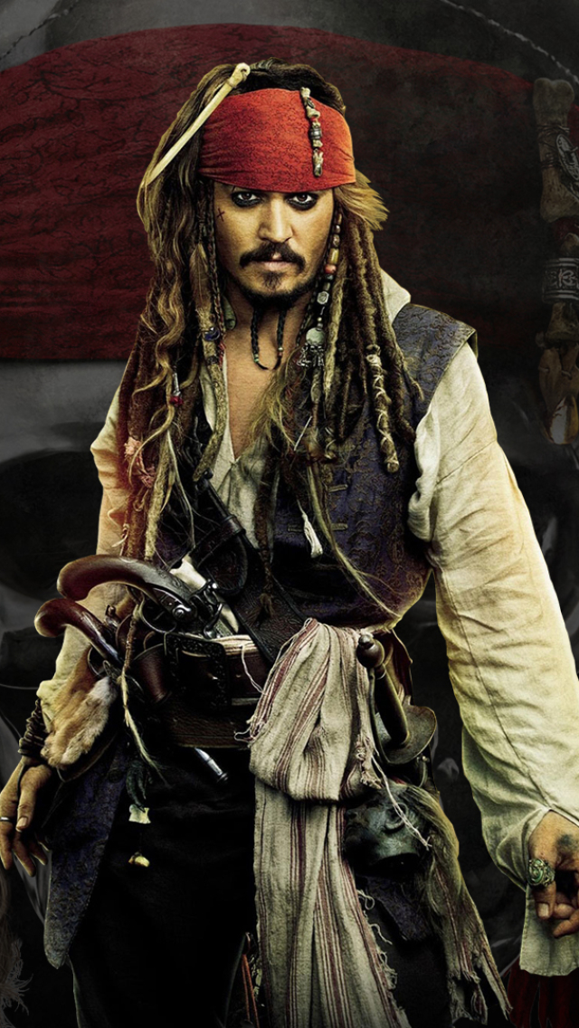 Download mobile wallpaper Pirates Of The Caribbean, Johnny Depp, Movie, Jack Sparrow for free.