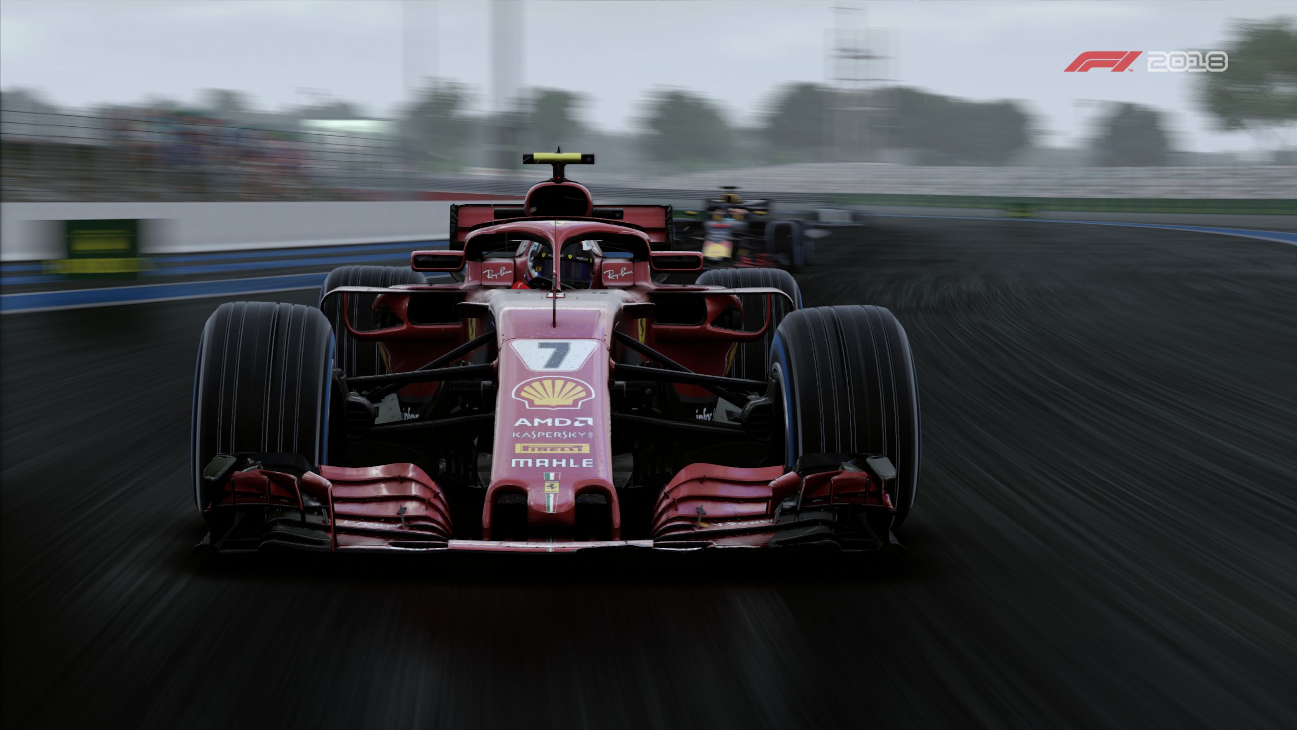 Free download wallpaper Ferrari, Formula 1, Vehicle, Video Game, Ferrari Sf71H, F1 2018 on your PC desktop