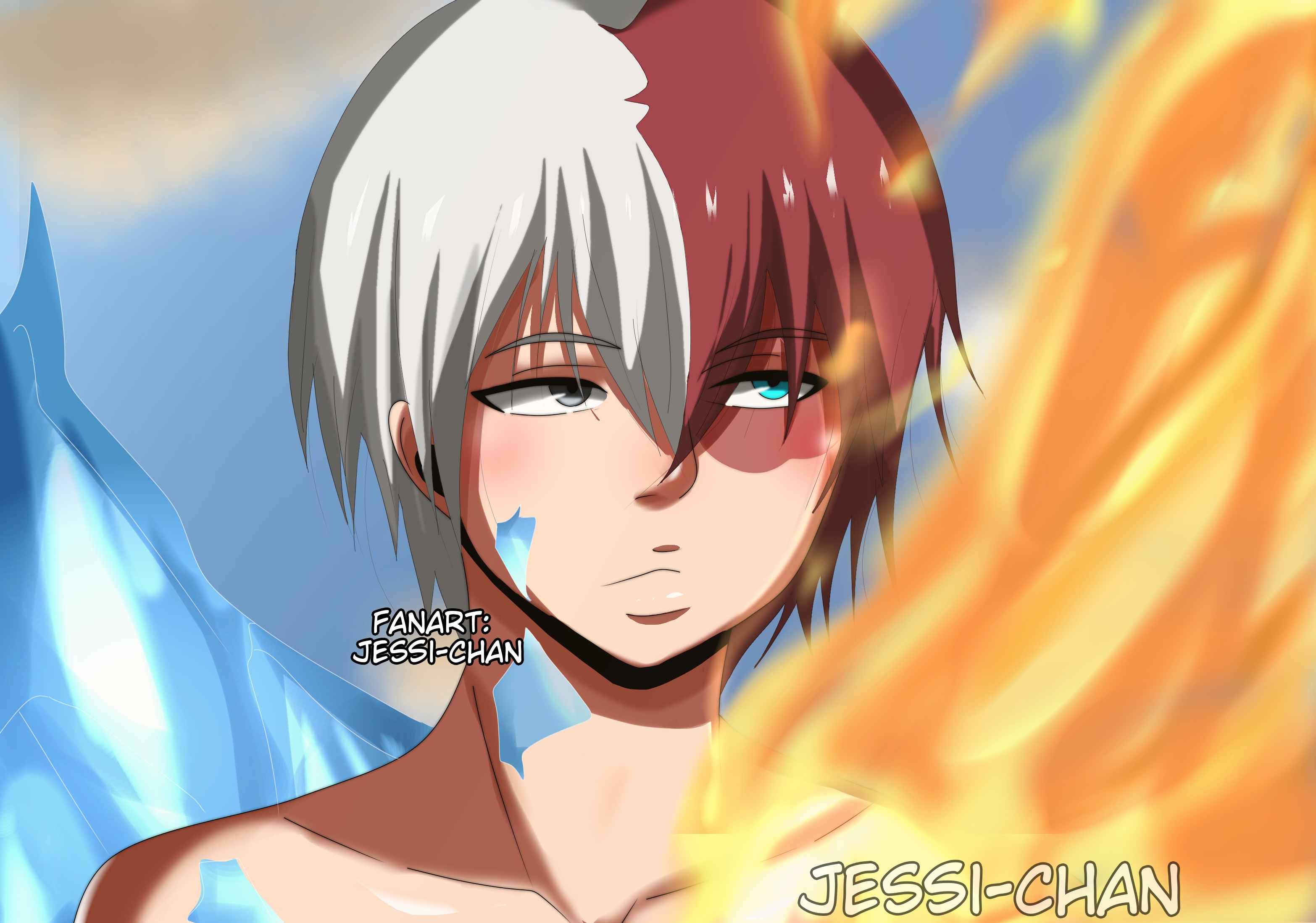 Descarga gratuita de fondo de pantalla para móvil de Animado, Shoto Todoroki, My Hero Academia.