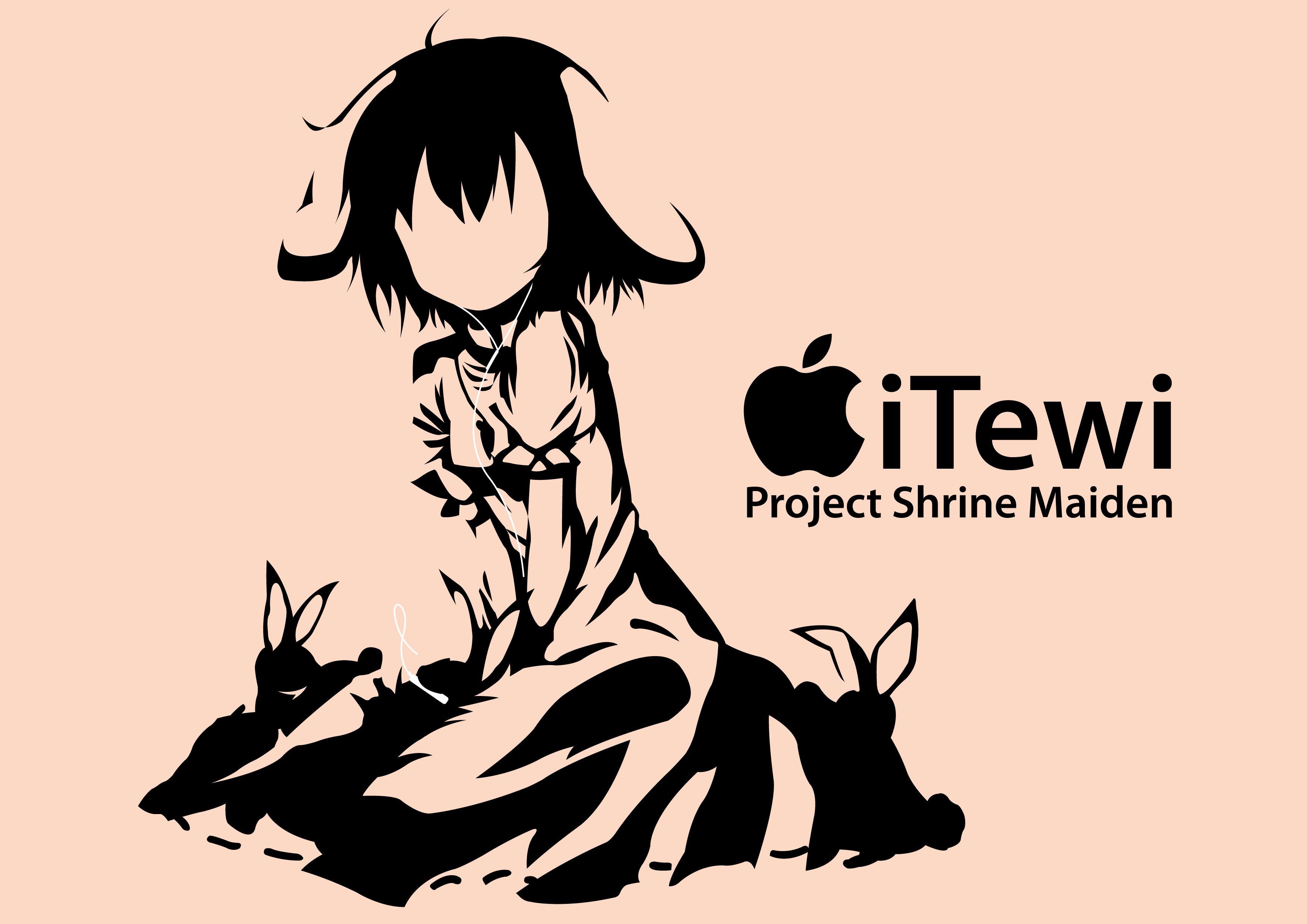 Baixar papel de parede para celular de Anime, Touhou, Tewi Inaba gratuito.