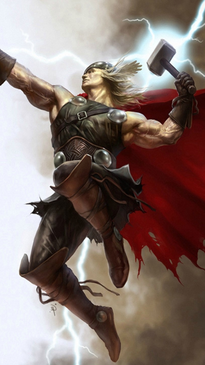 Download mobile wallpaper Comics, Thor for free.