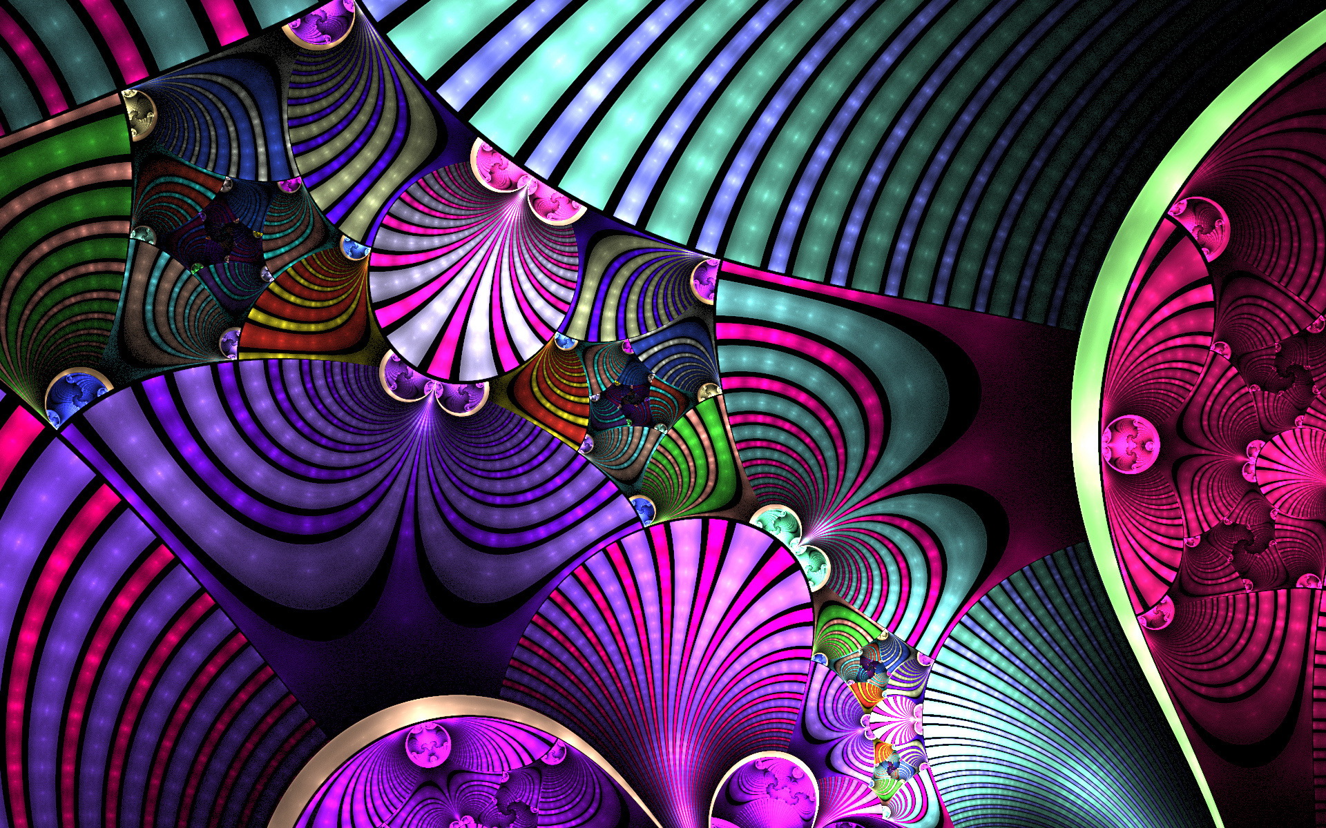 Download mobile wallpaper Fractal, Abstract for free.