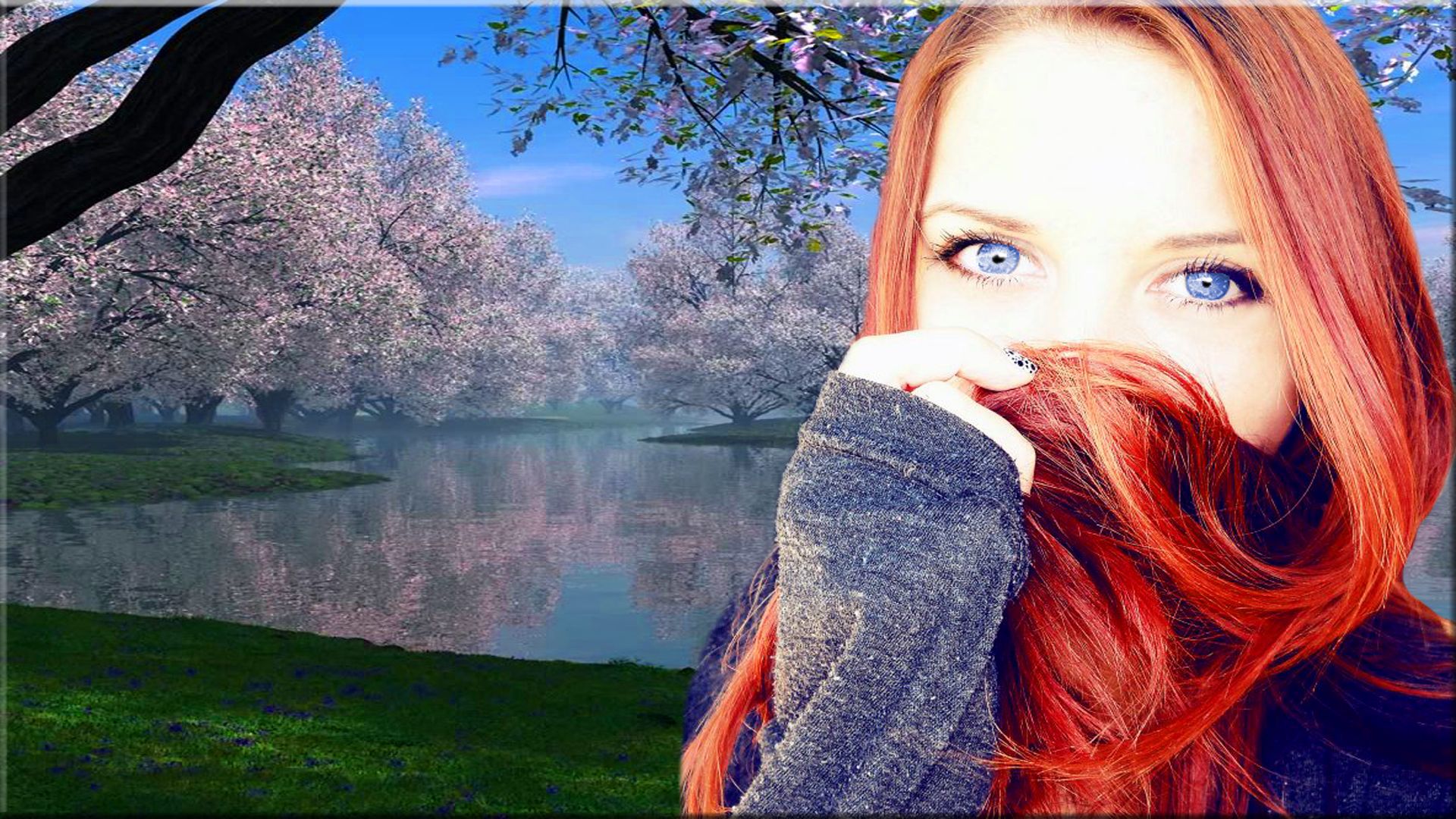 Free download wallpaper Redhead, Model, Women on your PC desktop