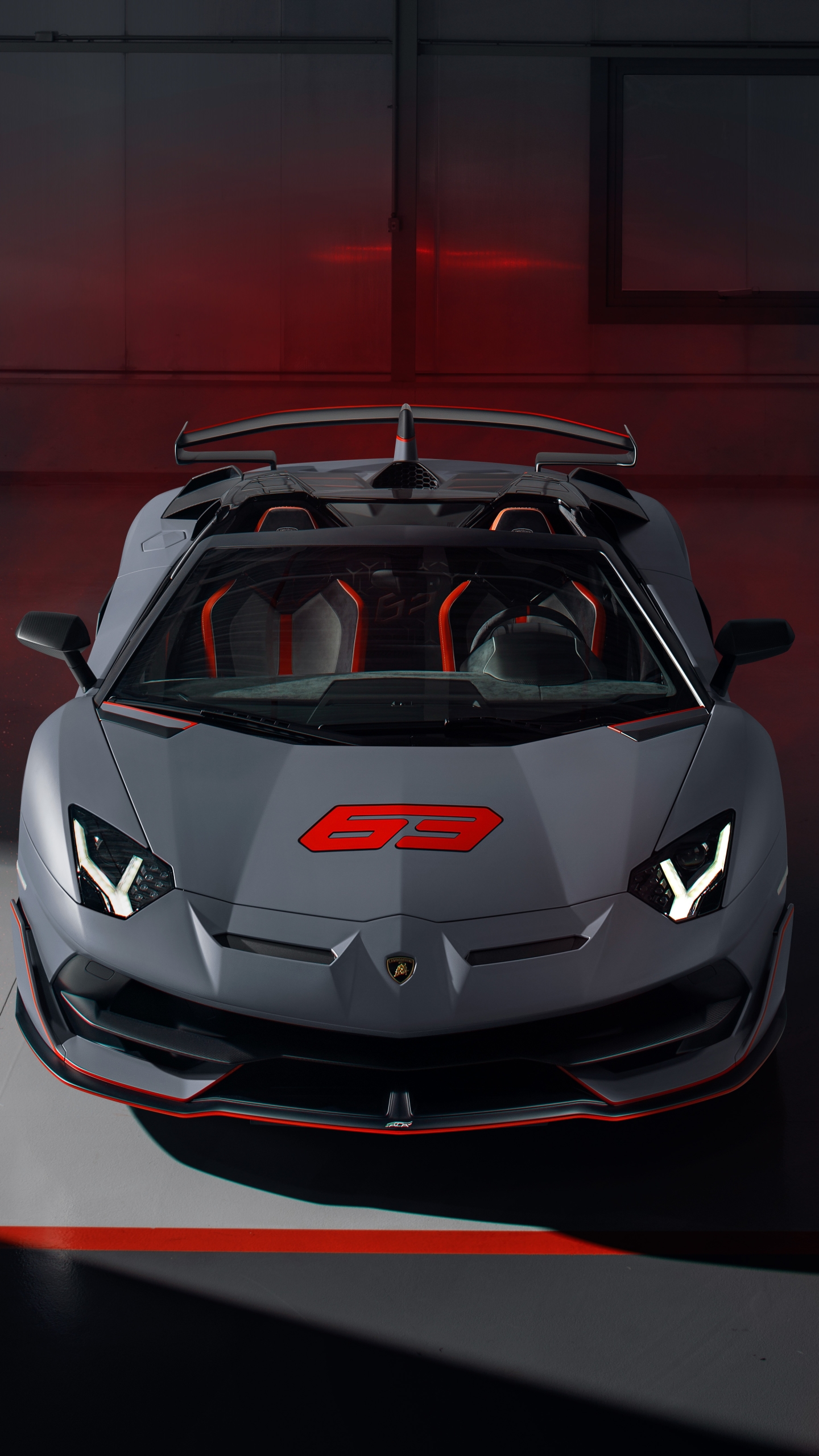 Download mobile wallpaper Lamborghini, Car, Supercar, Lamborghini Aventador, Vehicles, Silver Car, Lamborghini Aventador Svj for free.