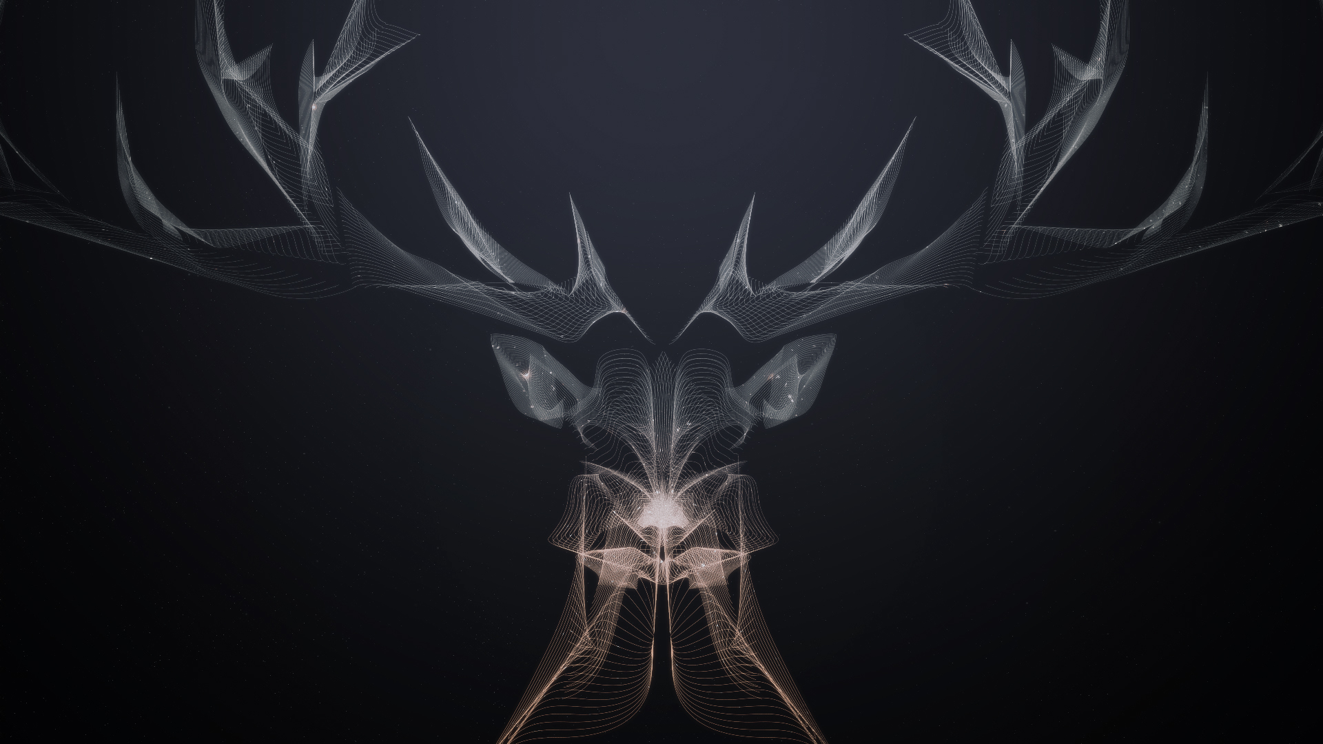 Free download wallpaper Animal, Artistic, Stag on your PC desktop