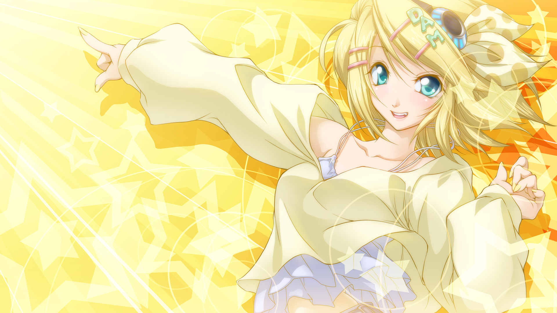 Download mobile wallpaper Anime, Vocaloid, Rin Kagamine for free.