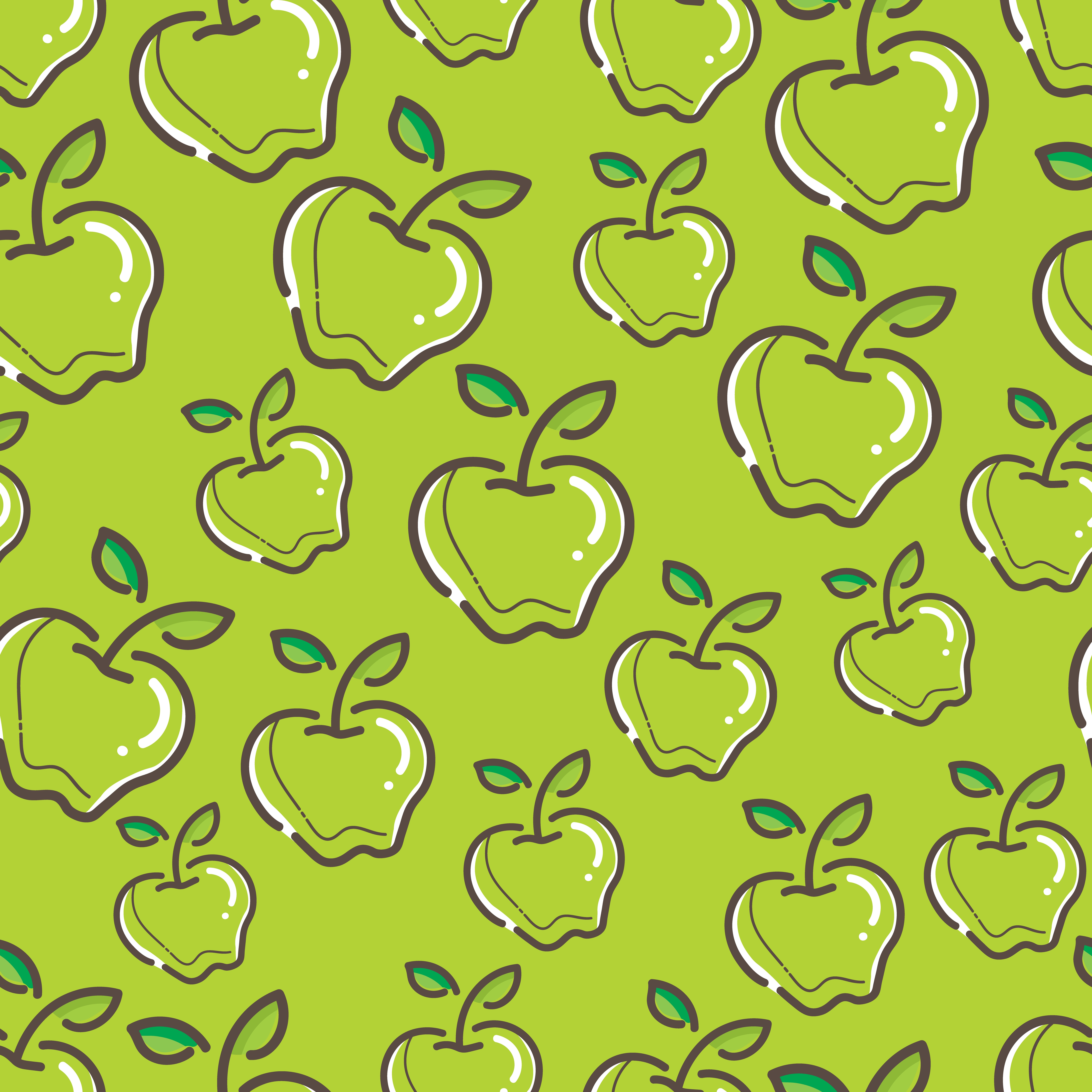 Download mobile wallpaper Patterns, Apples, Textures, Texture, Art, Vector for free.