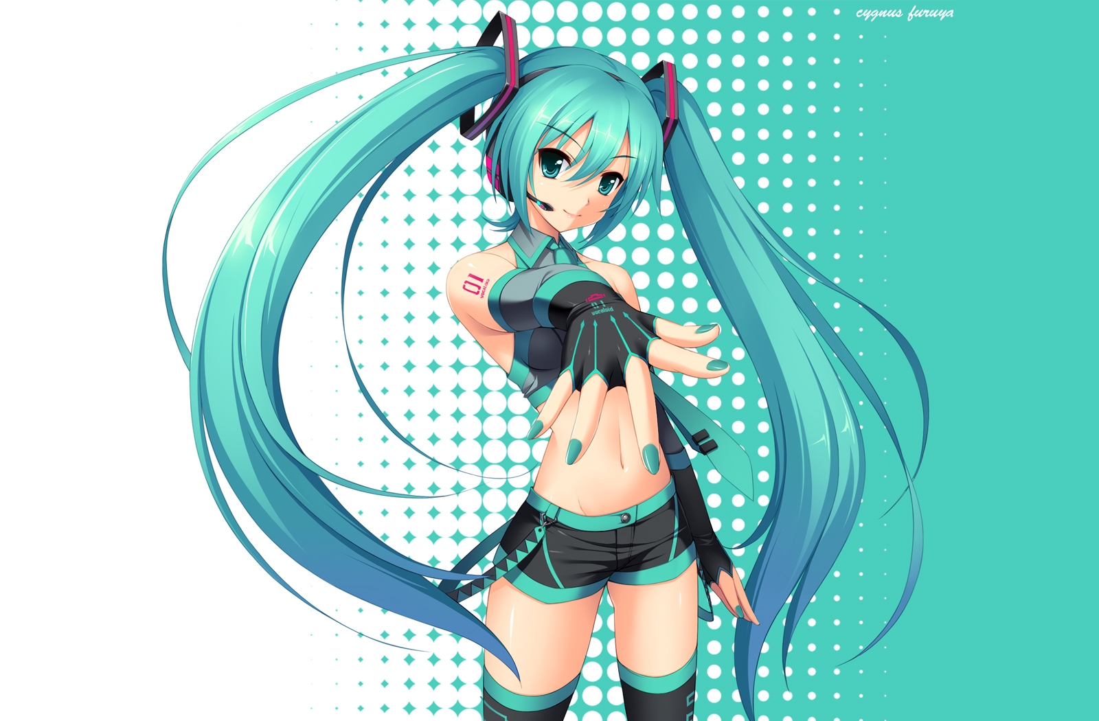 PCデスクトップにボーカロイド, 初音ミク, アニメ画像を無料でダウンロード