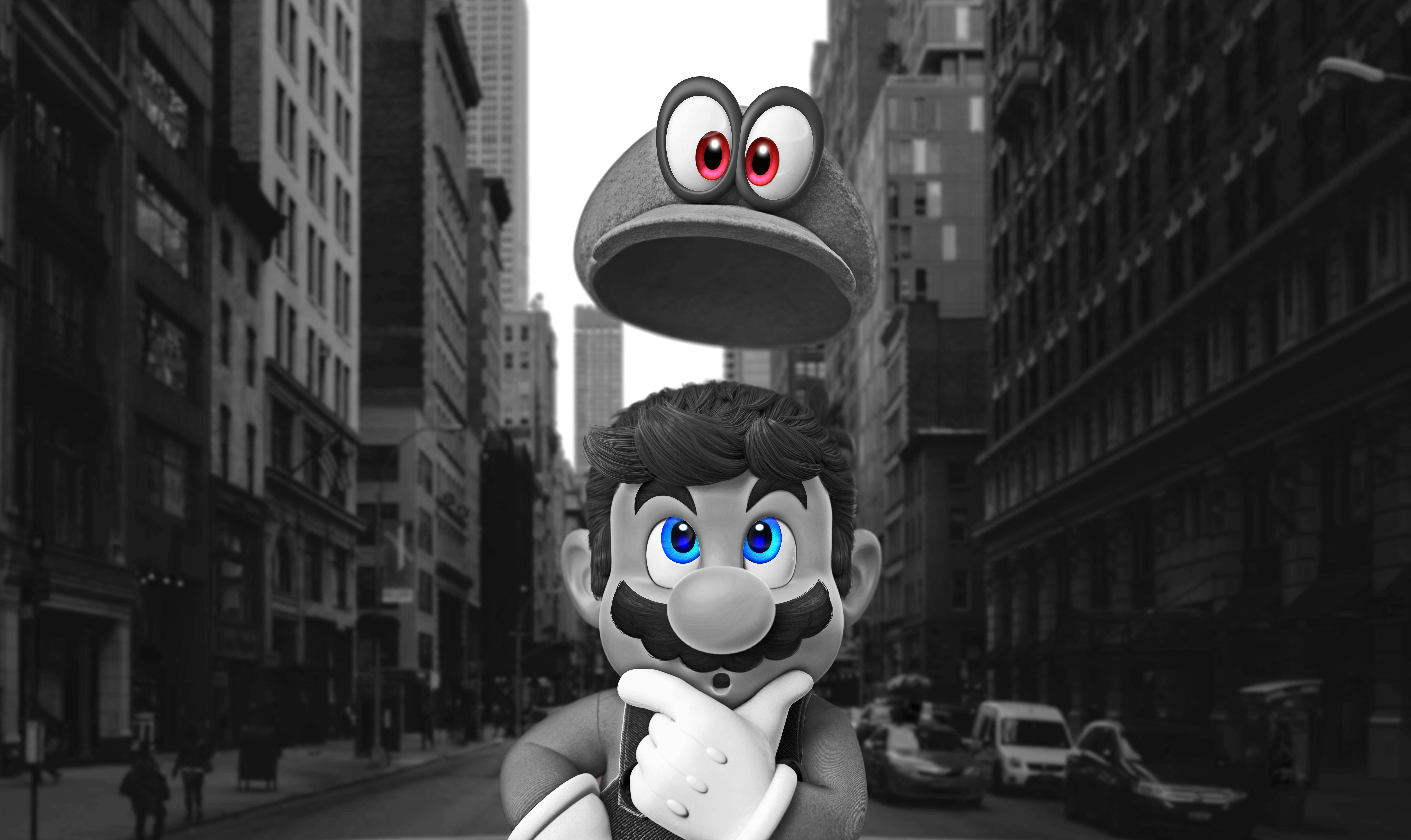 Die besten Super Mario Odyssey-Hintergründe für den Telefonbildschirm