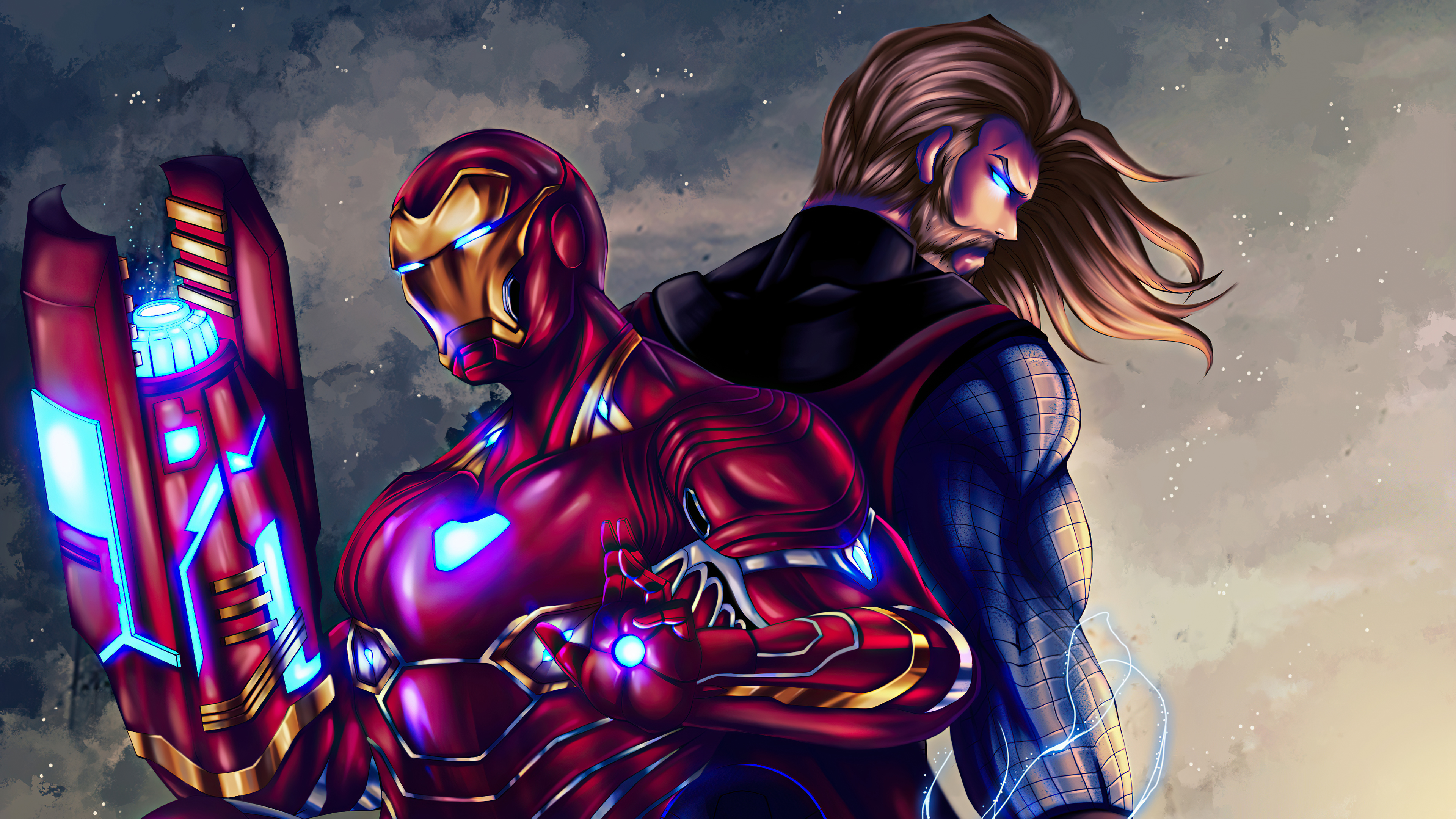 Laden Sie das Comics, Ironman, Thor, Marvel Comics-Bild kostenlos auf Ihren PC-Desktop herunter