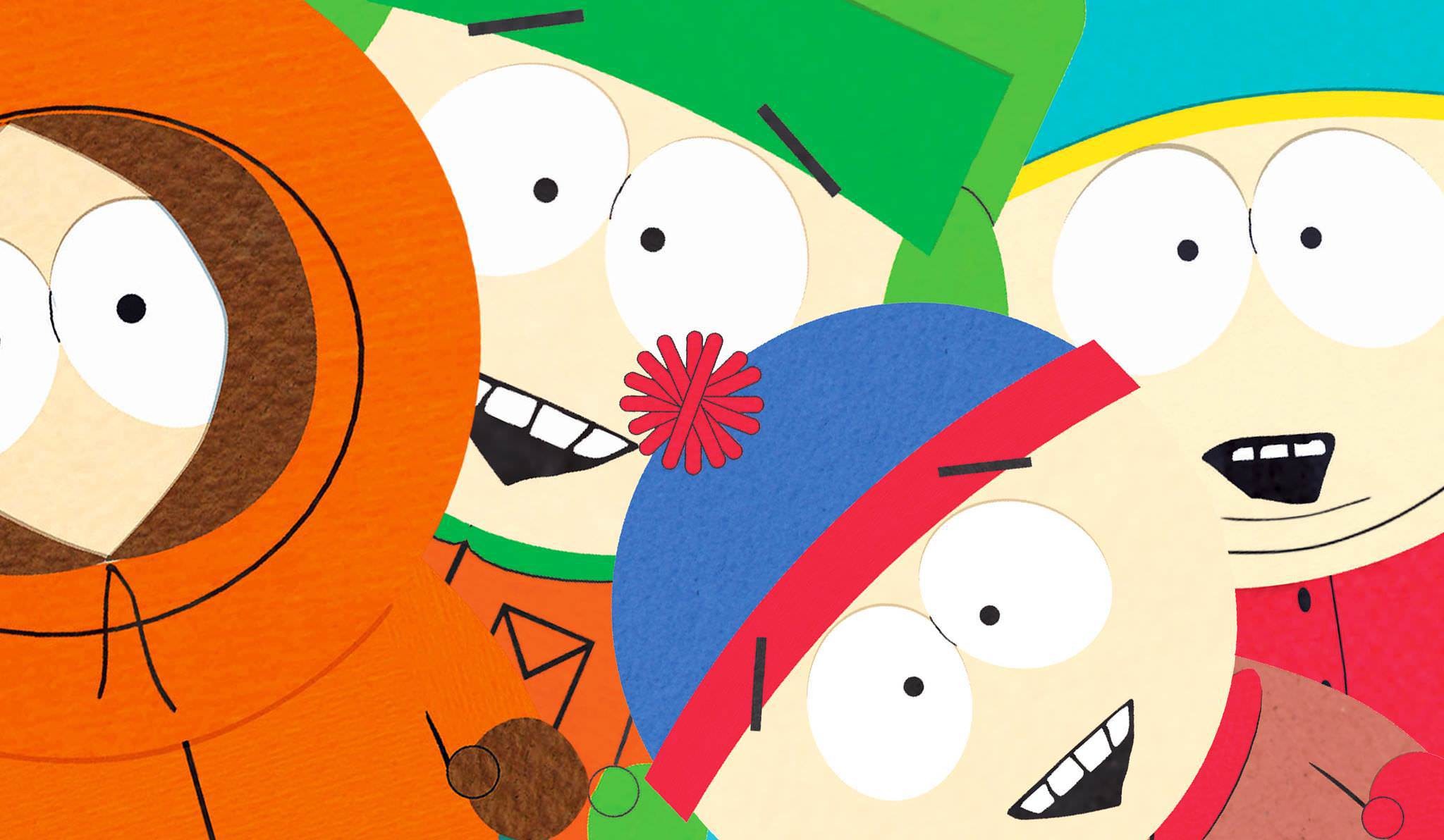 Baixar papel de parede para celular de South Park, Eric Cartman, Kenny Mccormick, Kyle Broflovski, Stan Marsh, Programa De Tv gratuito.