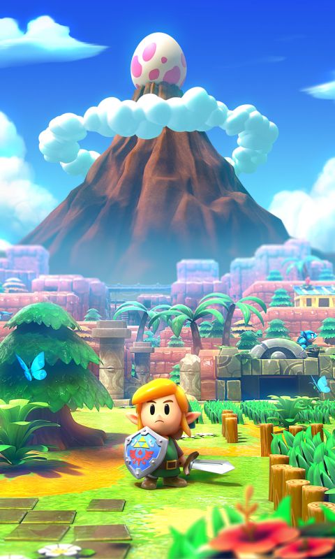 Download mobile wallpaper Link, Video Game, The Legend Of Zelda: Link's Awakening, The Legend Of Zelda: Link's Awakening (Nintendo Switch) for free.