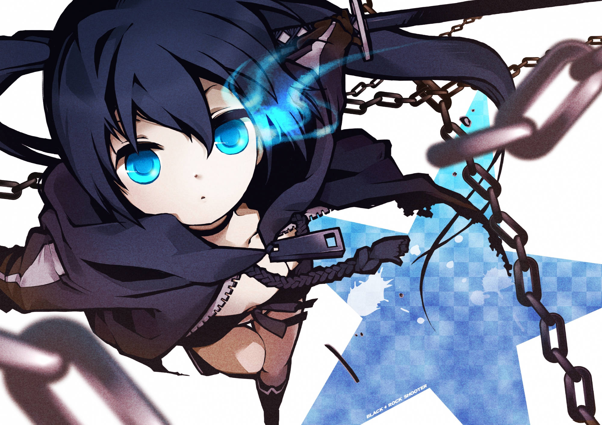 Free download wallpaper Anime, Black Rock Shooter on your PC desktop