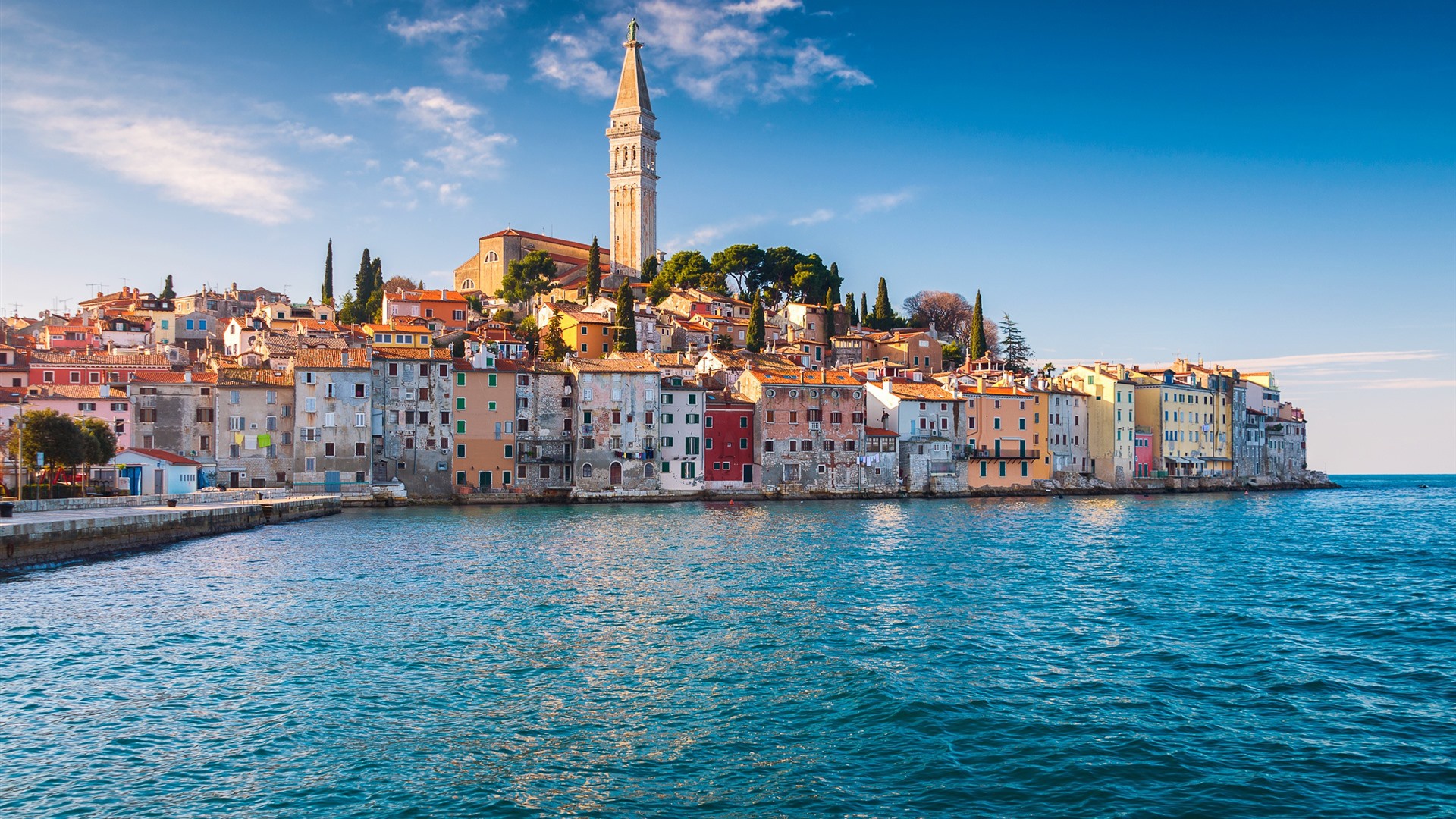 Descarga gratis la imagen Mar, Croacia, Rovinj, Pueblos, Hecho Por El Hombre en el escritorio de tu PC