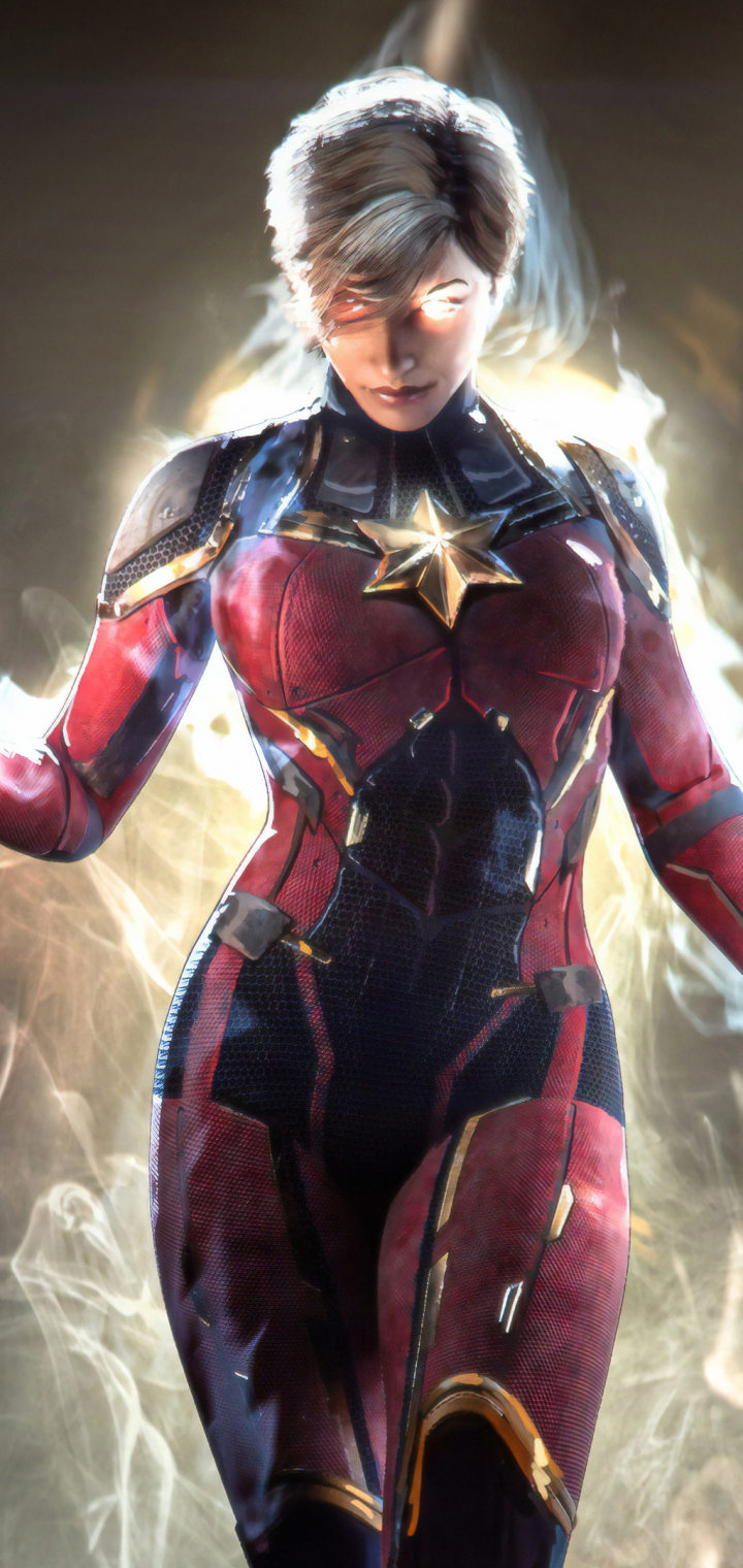 Handy-Wallpaper Comics, Captain Marvel kostenlos herunterladen.