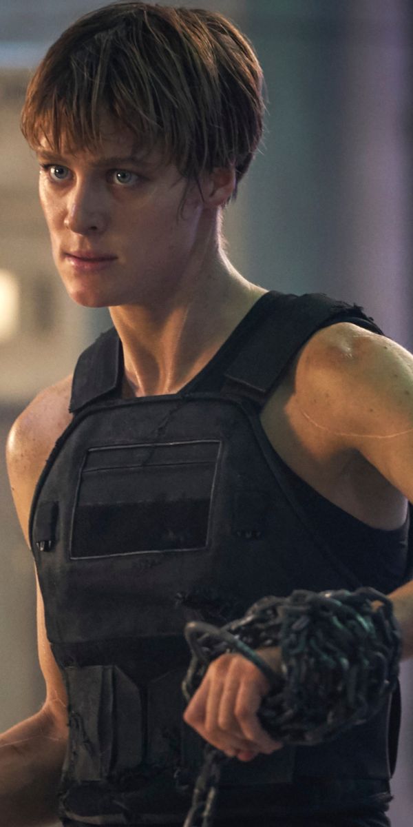 Phone wallpaper: Grace (Terminator), Mackenzie Davis, Movie, Terminator ...