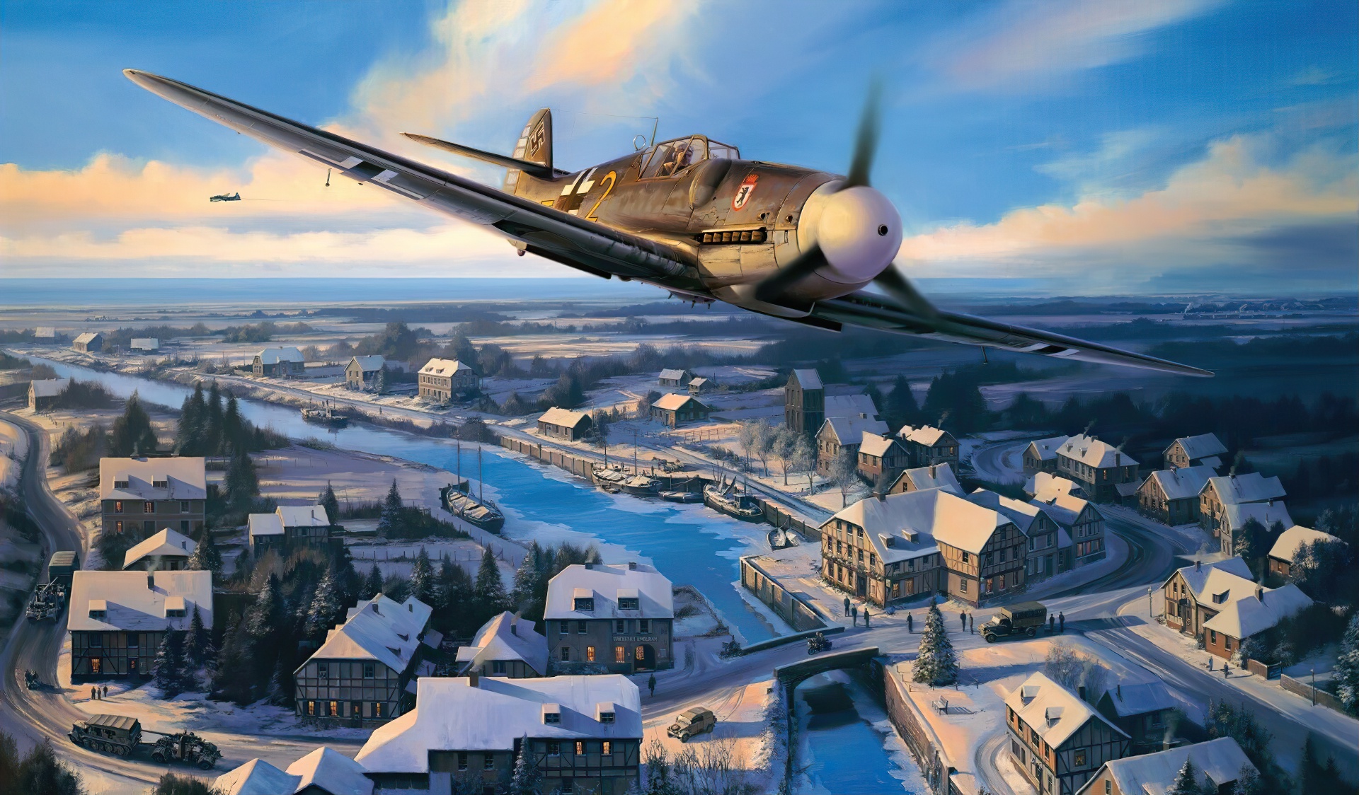 Free download wallpaper Aircraft, Military, Warplane, Messerschmitt Bf 109, Military Aircraft on your PC desktop