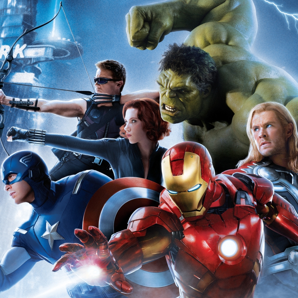 Handy-Wallpaper Hulk, Filme, Ironman, Kapitän Amerika, Thor, Schwarze Witwe, Adlerauge, Die Rächer, Avengers: Age Of Ultron, Falkenauge kostenlos herunterladen.