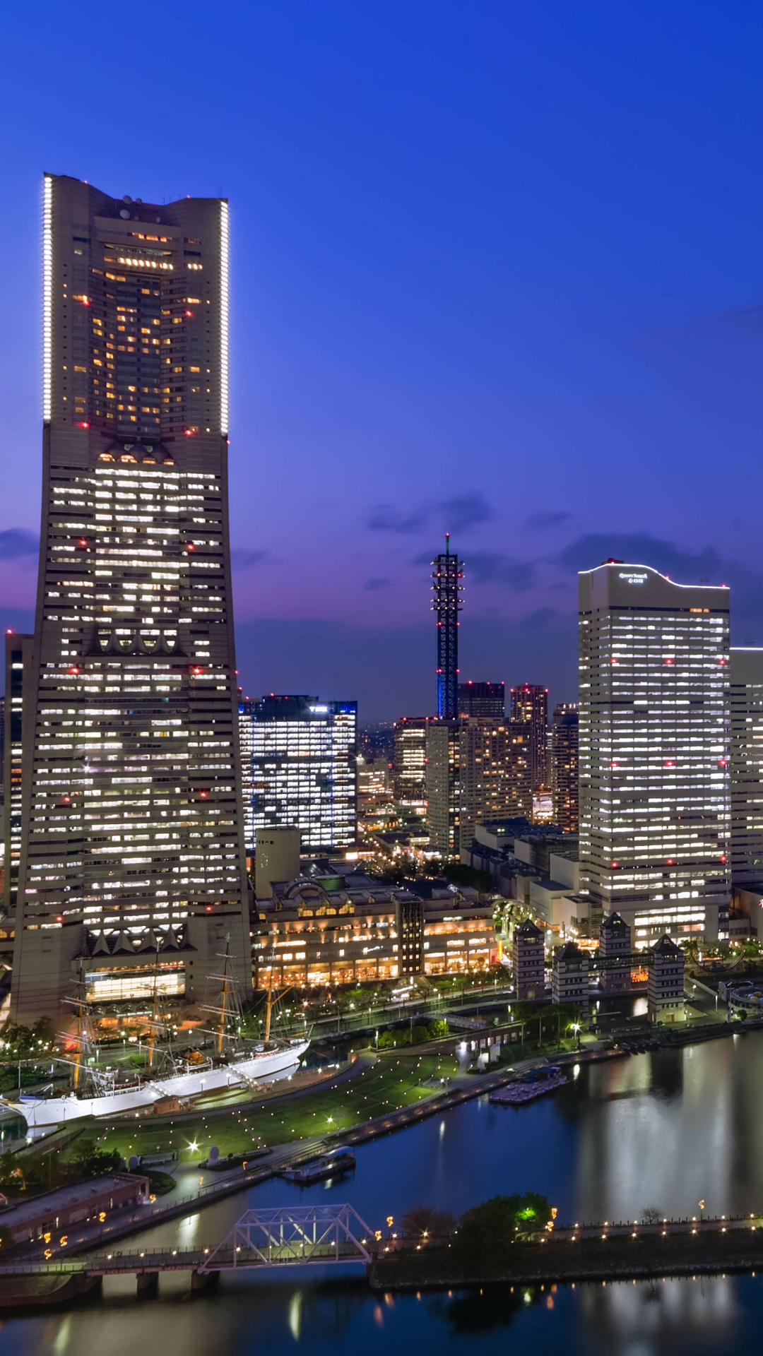 Handy-Wallpaper Städte, Japan, Yokohama, Menschengemacht kostenlos herunterladen.