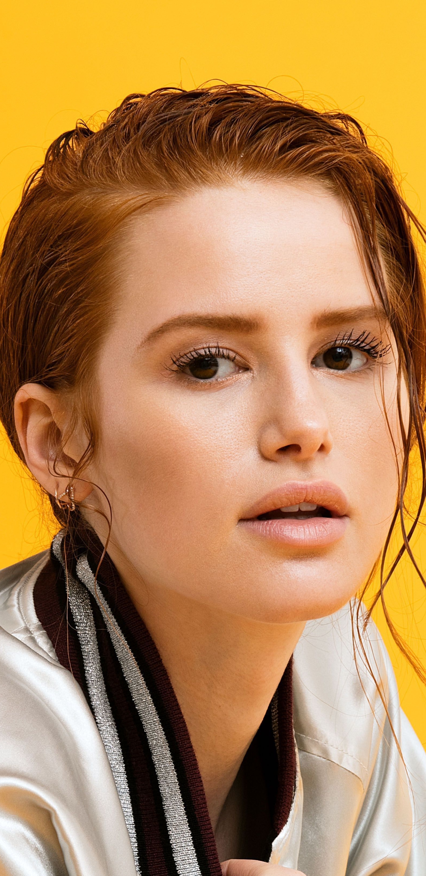 celebrity, madelaine petsch, brown eyes, american, actress, redhead