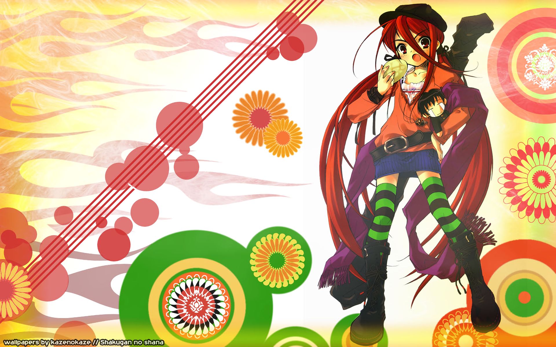 Handy-Wallpaper Animes, Shakugan No Shana kostenlos herunterladen.