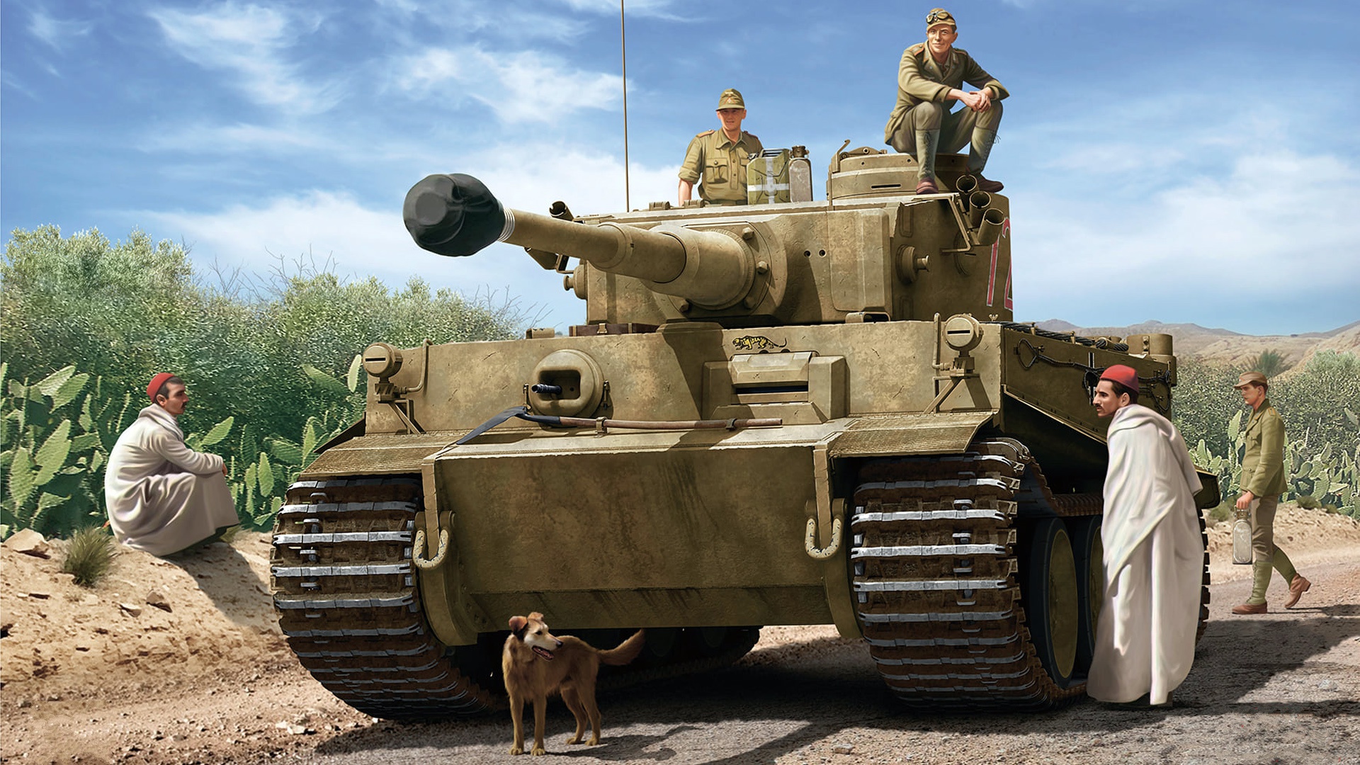 492553 скачать картинку тигр i, военные, панцеркампфваген, танк, танки - обои и заставки бесплатно