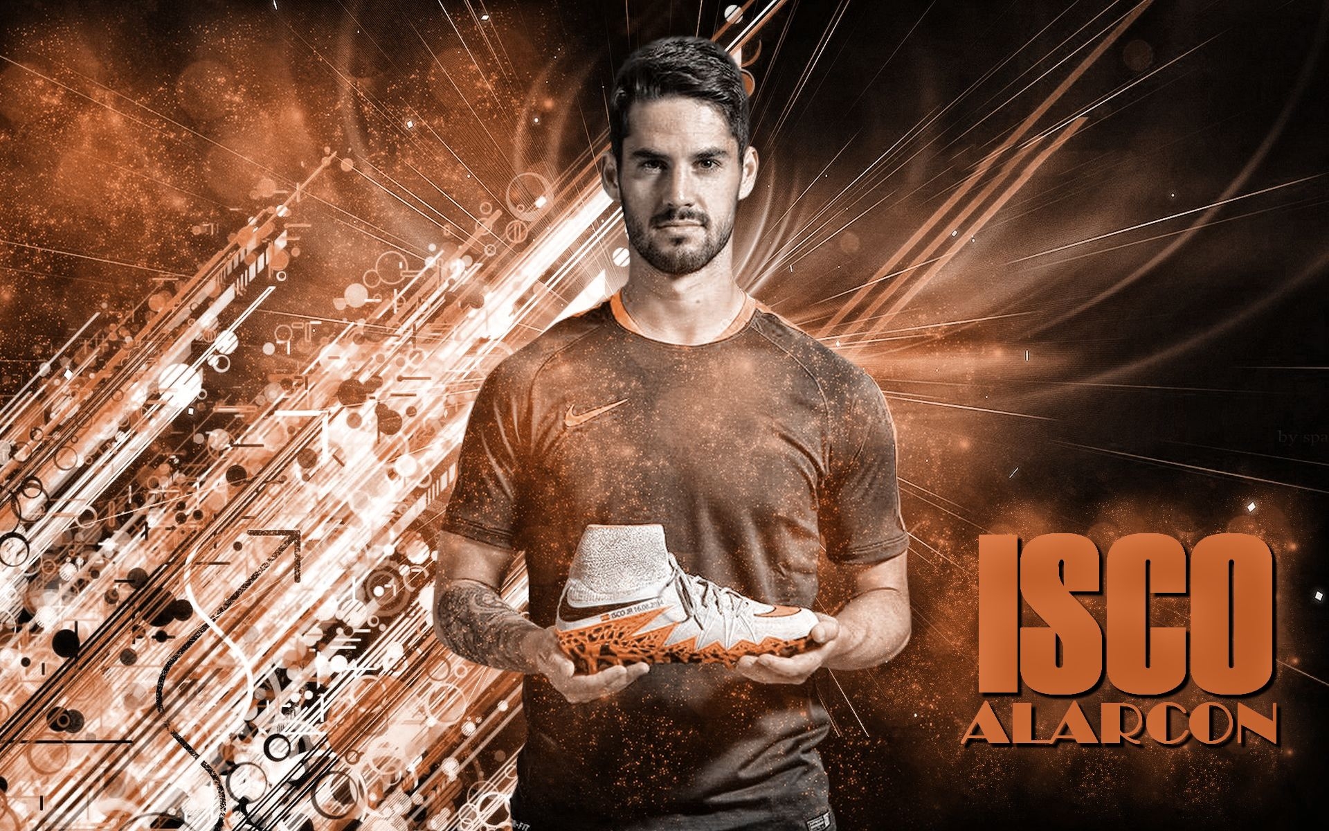 Download mobile wallpaper Sports, Soccer, Isco for free.