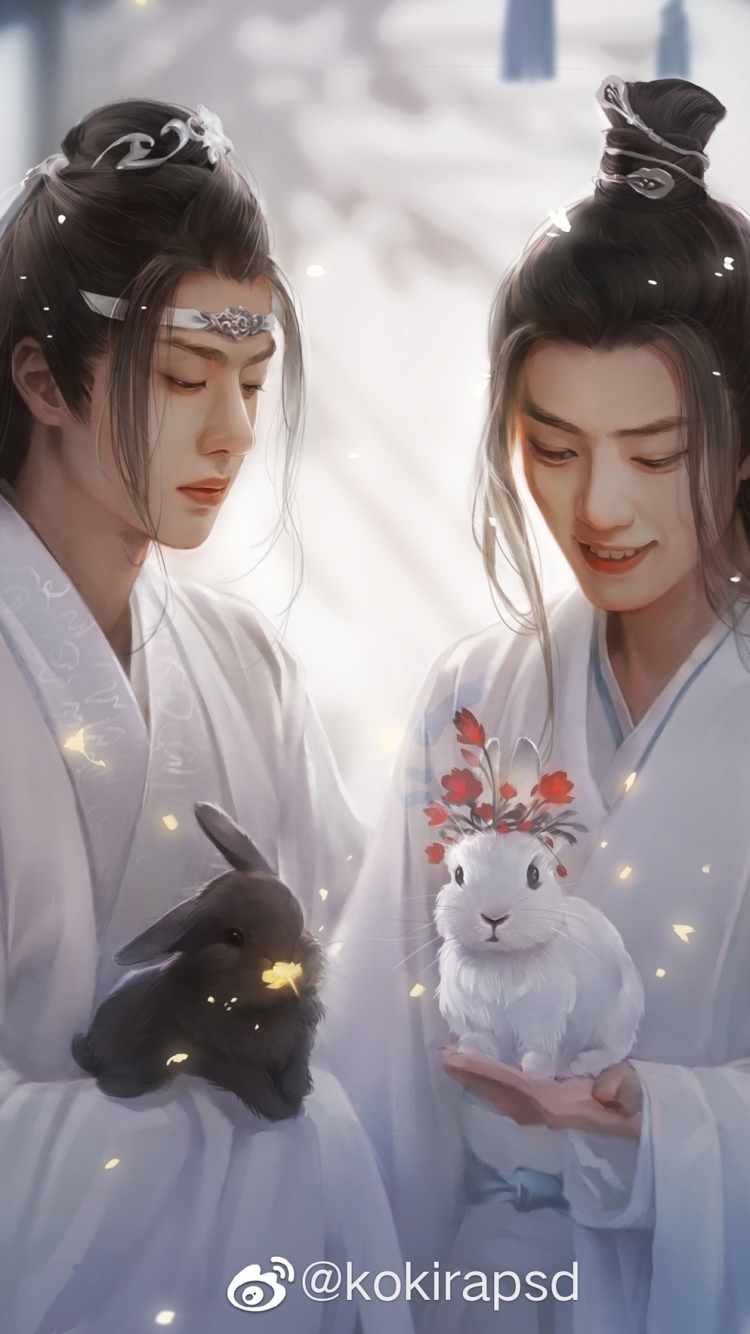 Handy-Wallpaper Fernsehserien, Lanzhan, Wei Yin, Lan Wangji, Wei Wuxian, Xiao Zhan, The Untamed, Wang Yibo kostenlos herunterladen.