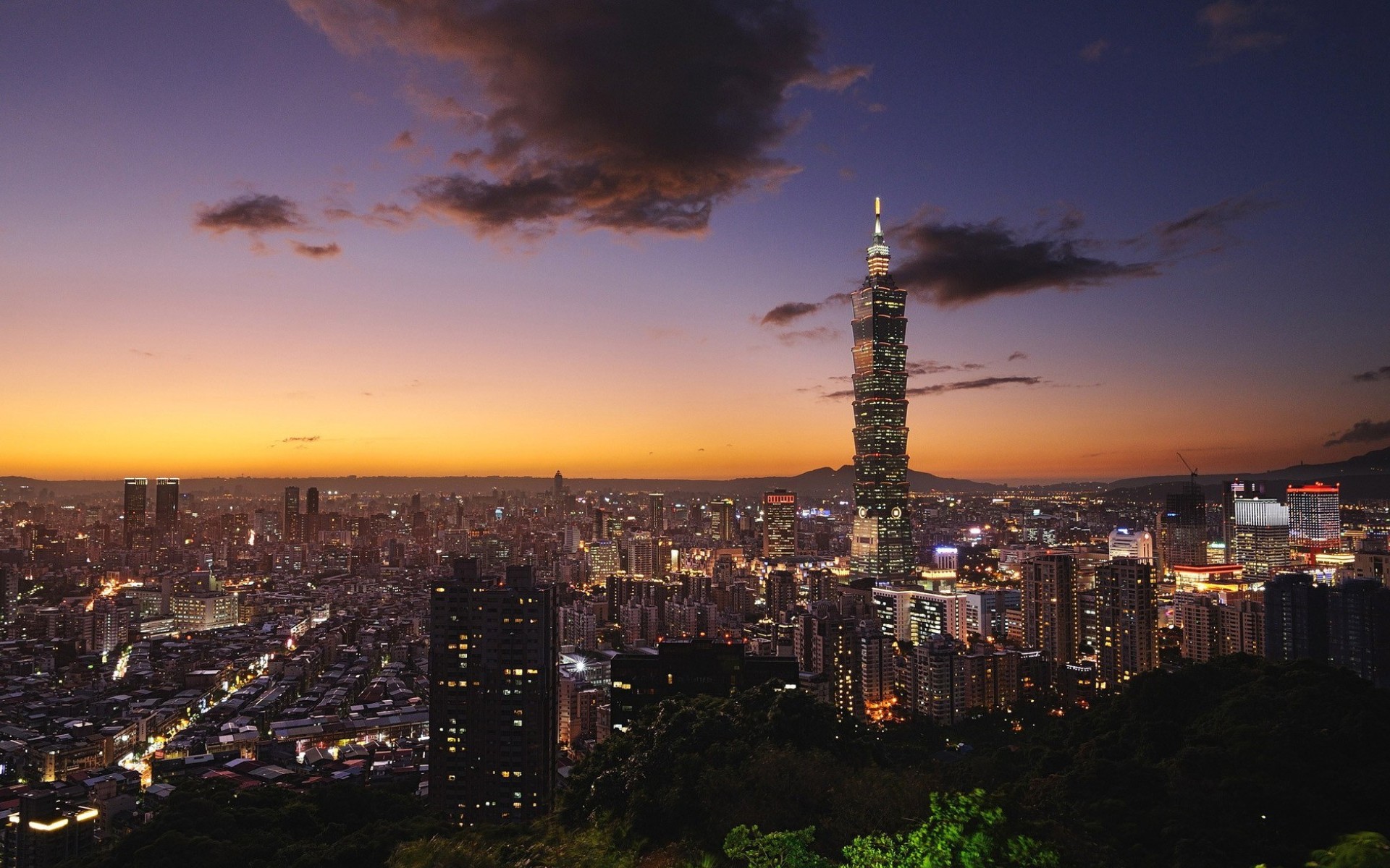 Téléchargez gratuitement l'image Taipei, Construction Humaine sur le bureau de votre PC