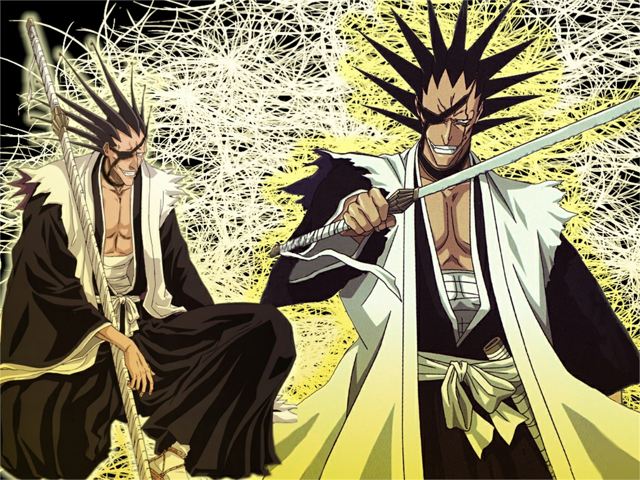 Download mobile wallpaper Anime, Bleach, Kenpachi Zaraki for free.